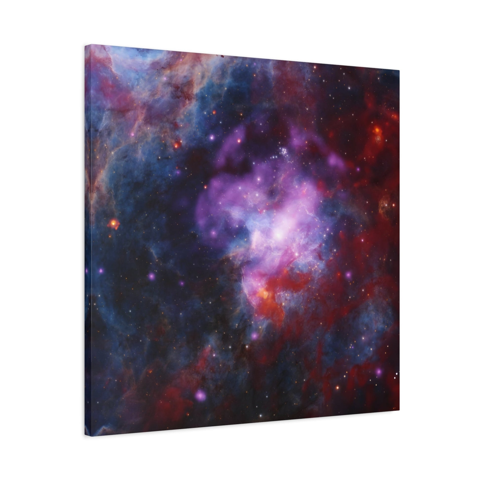 Square Framed NASA Canvas Prints - Spectacular Supernova Celestial Fireworks Deep Space Wall Art