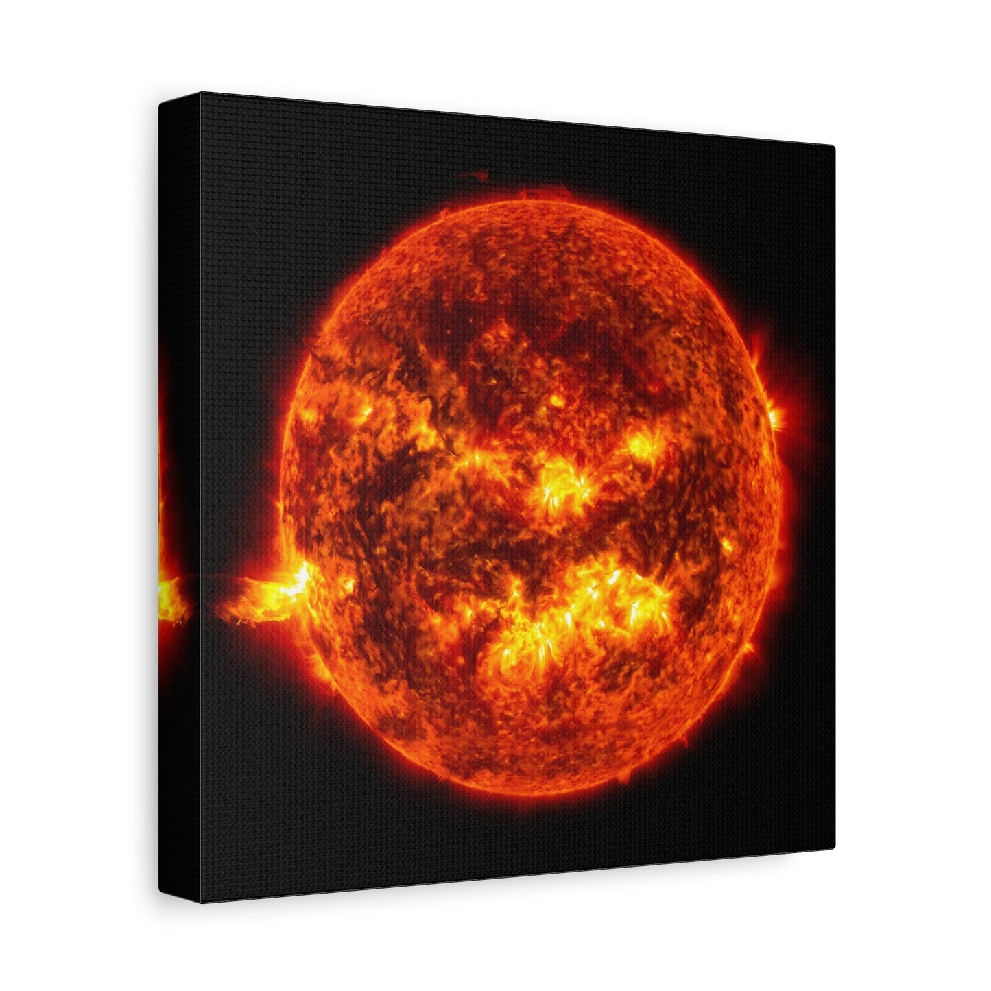 Canvas Wall Art NASA Print - Solar Flare Deep Space