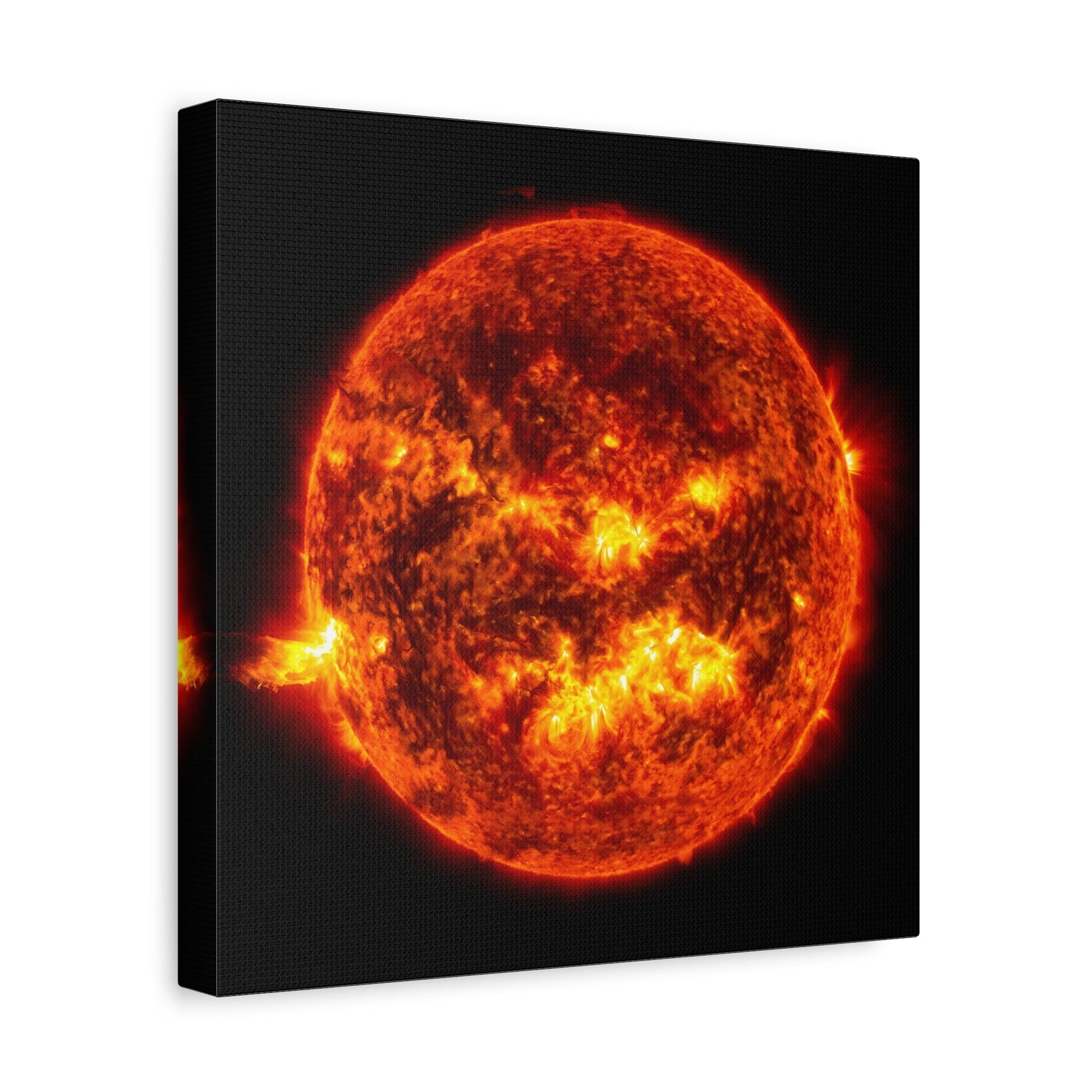 Canvas Wall Art NASA Print - Solar Flare Deep Space