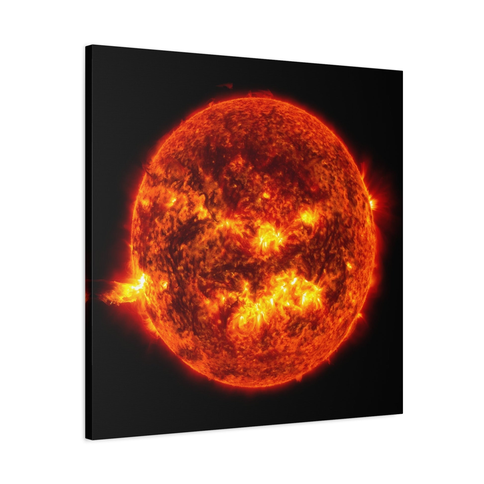 Canvas Wall Art NASA Print - Solar Flare Deep Space