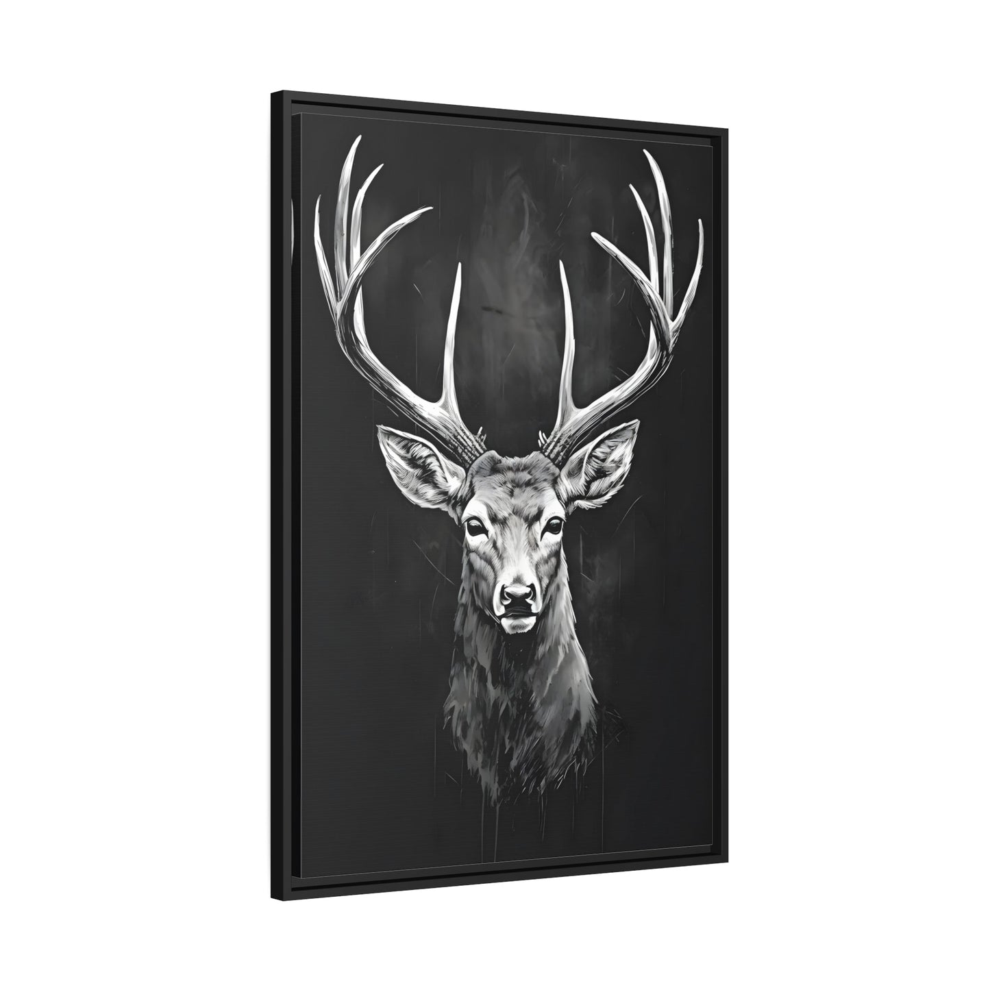 Stag Deer Wall Art Canvas Prints - Framed Scandinavian Decor - YesArtYes
