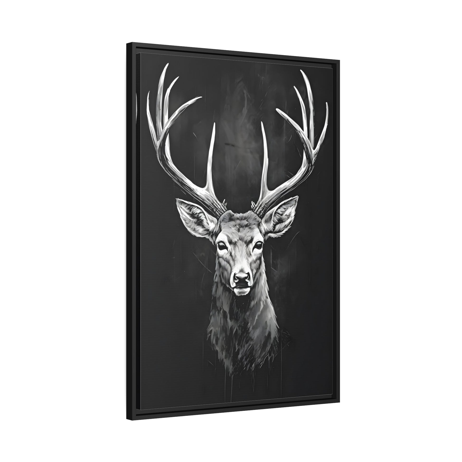 Stag Deer Wall Art Canvas Prints - Framed Scandinavian Decor - YesArtYes