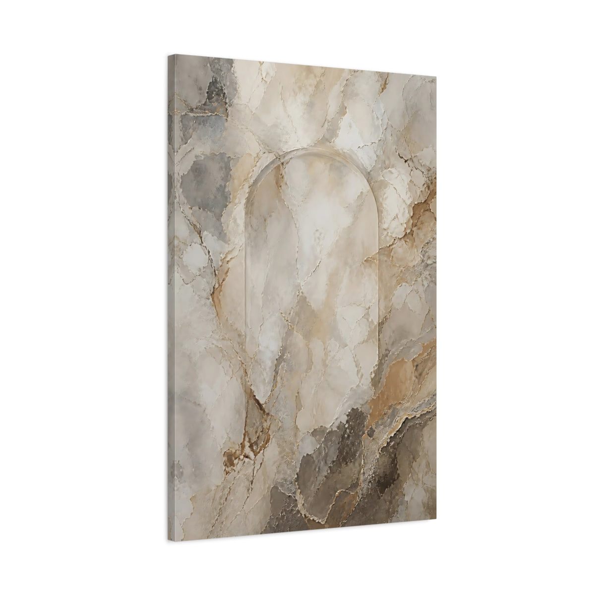 Main Mockup. Stone Arch Marble shown as canvas print