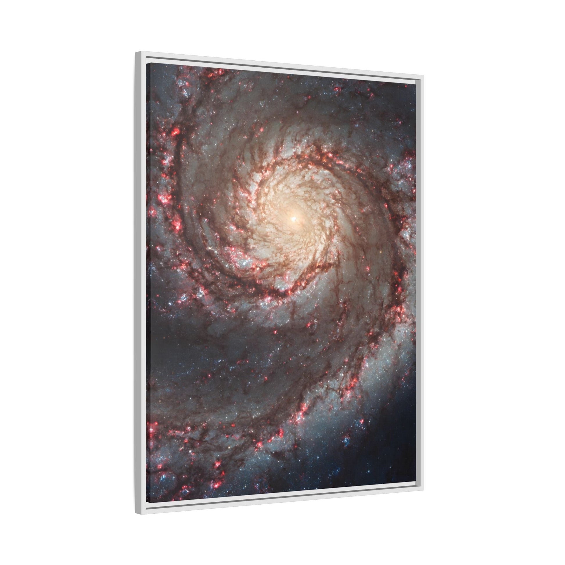 Canvas Wall Art NASA Space Prints - Spiral Hubble Image