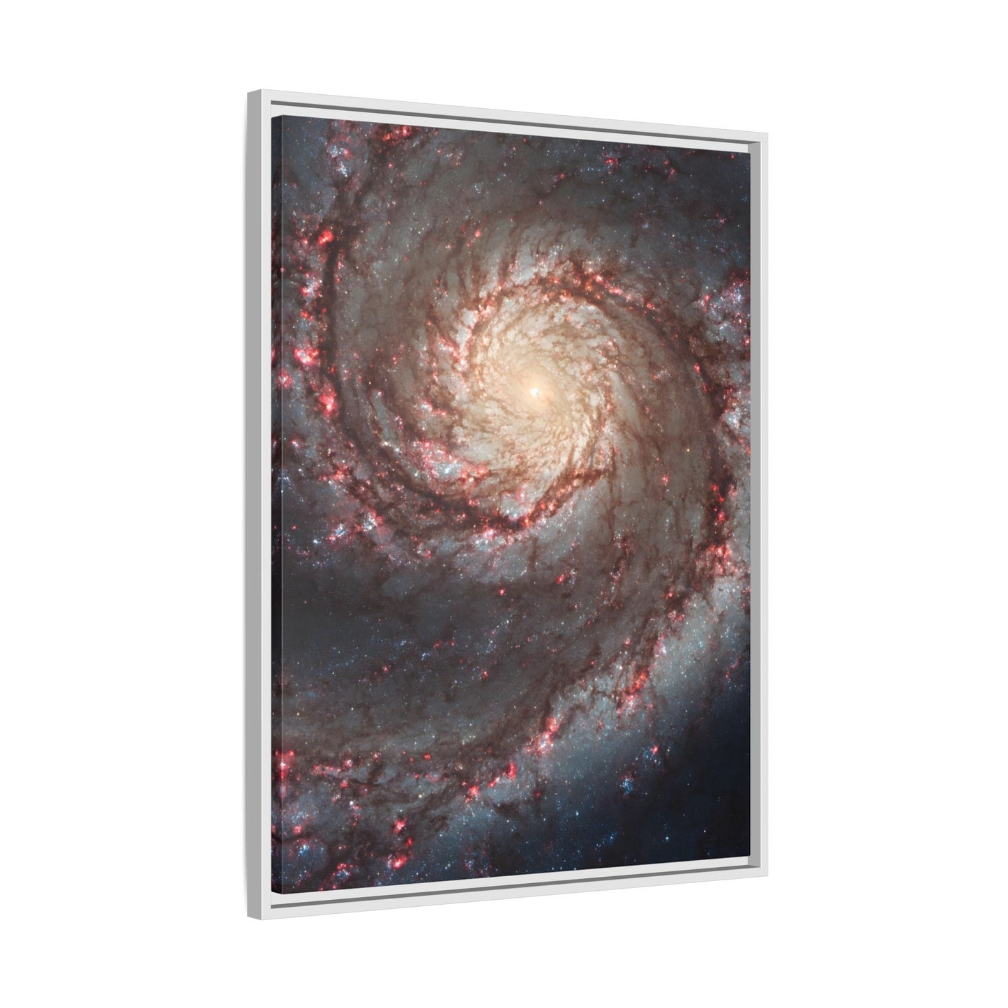 Canvas Wall Art NASA Space Prints - Spiral Hubble Image