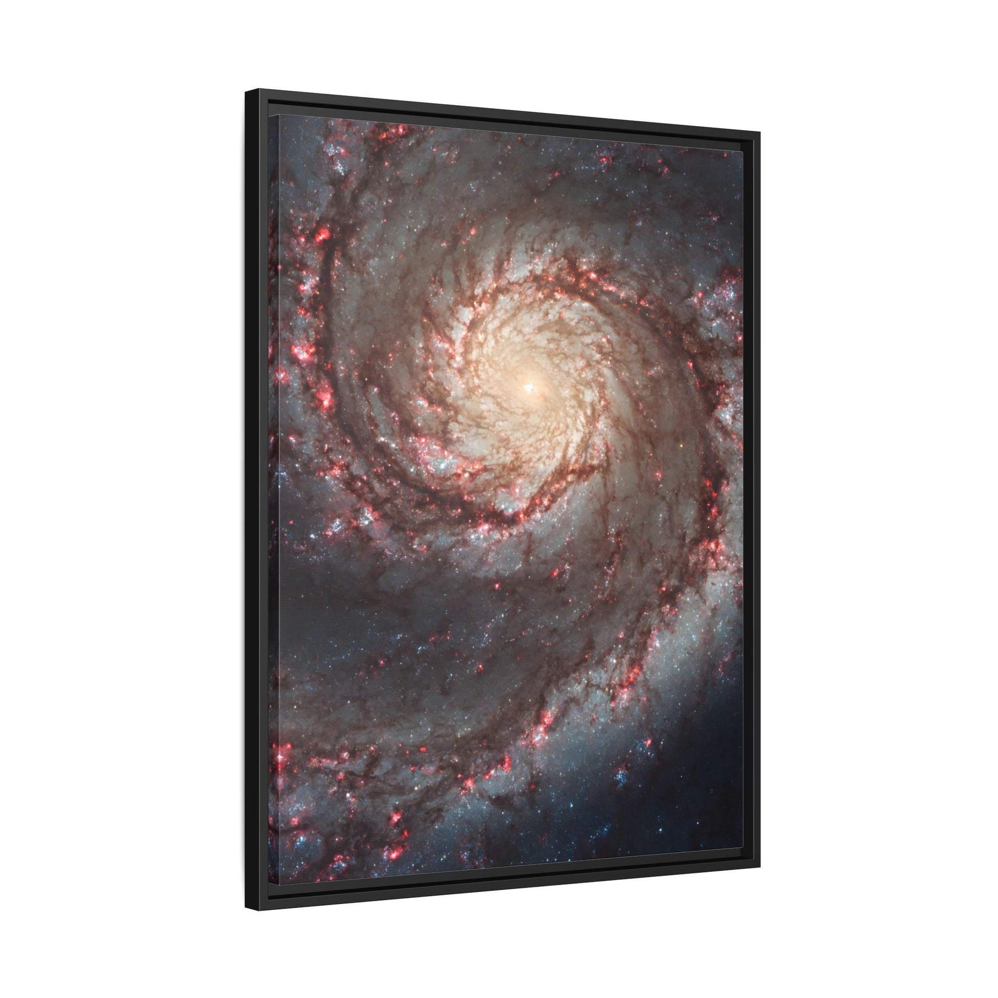 Canvas Wall Art NASA Space Prints - Spiral Hubble Image