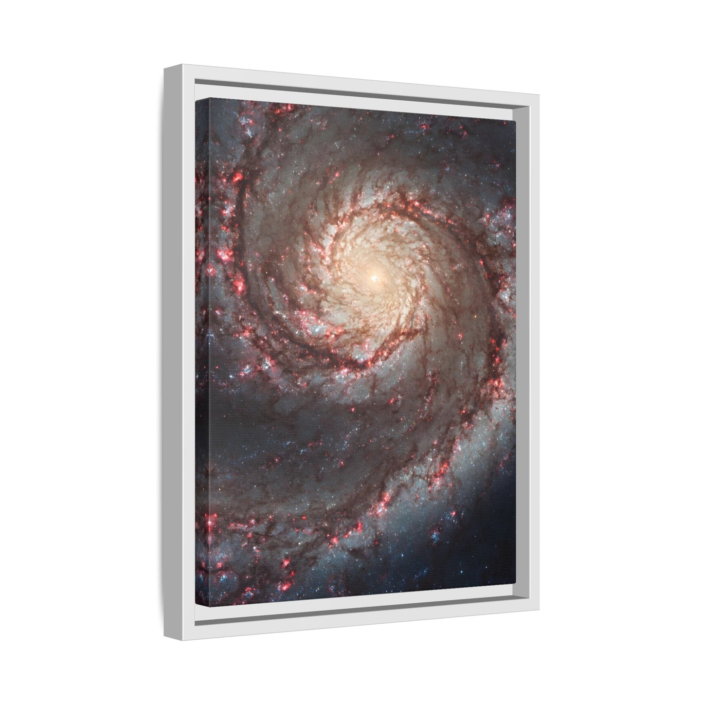 Canvas Wall Art NASA Space Prints - Spiral Hubble Image