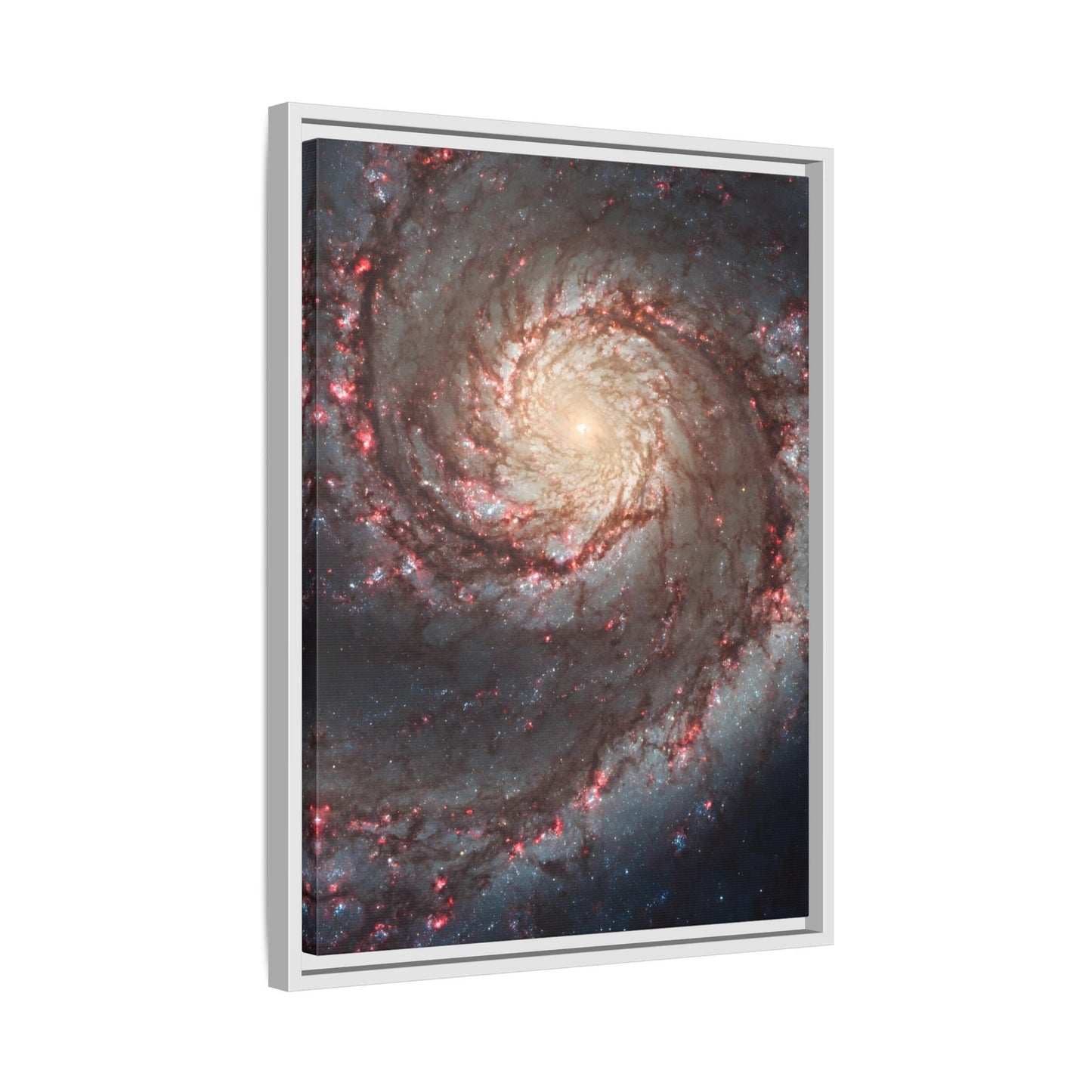 Canvas Wall Art NASA Space Prints - Spiral Hubble Image