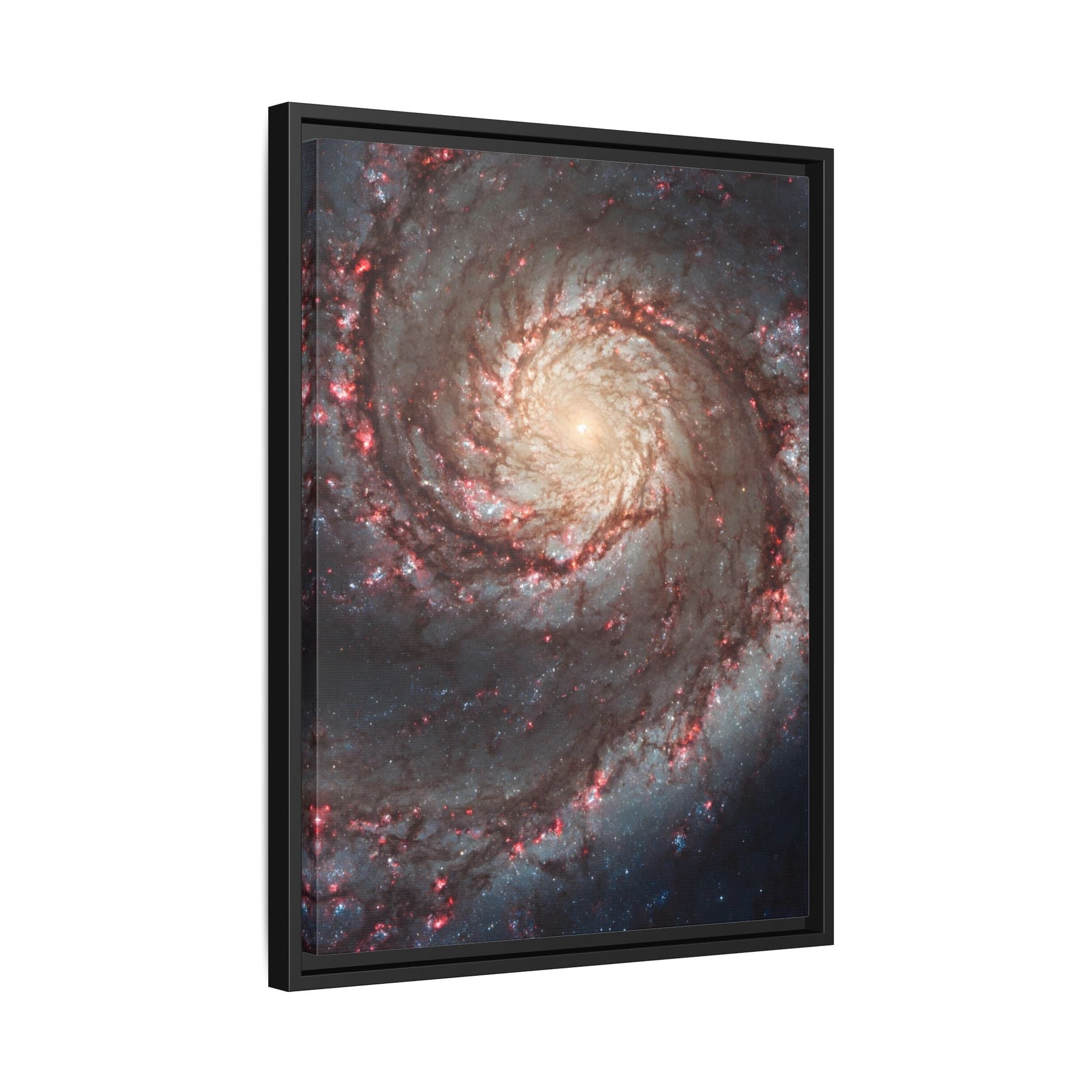 Canvas Wall Art NASA Space Prints - Spiral Hubble Image