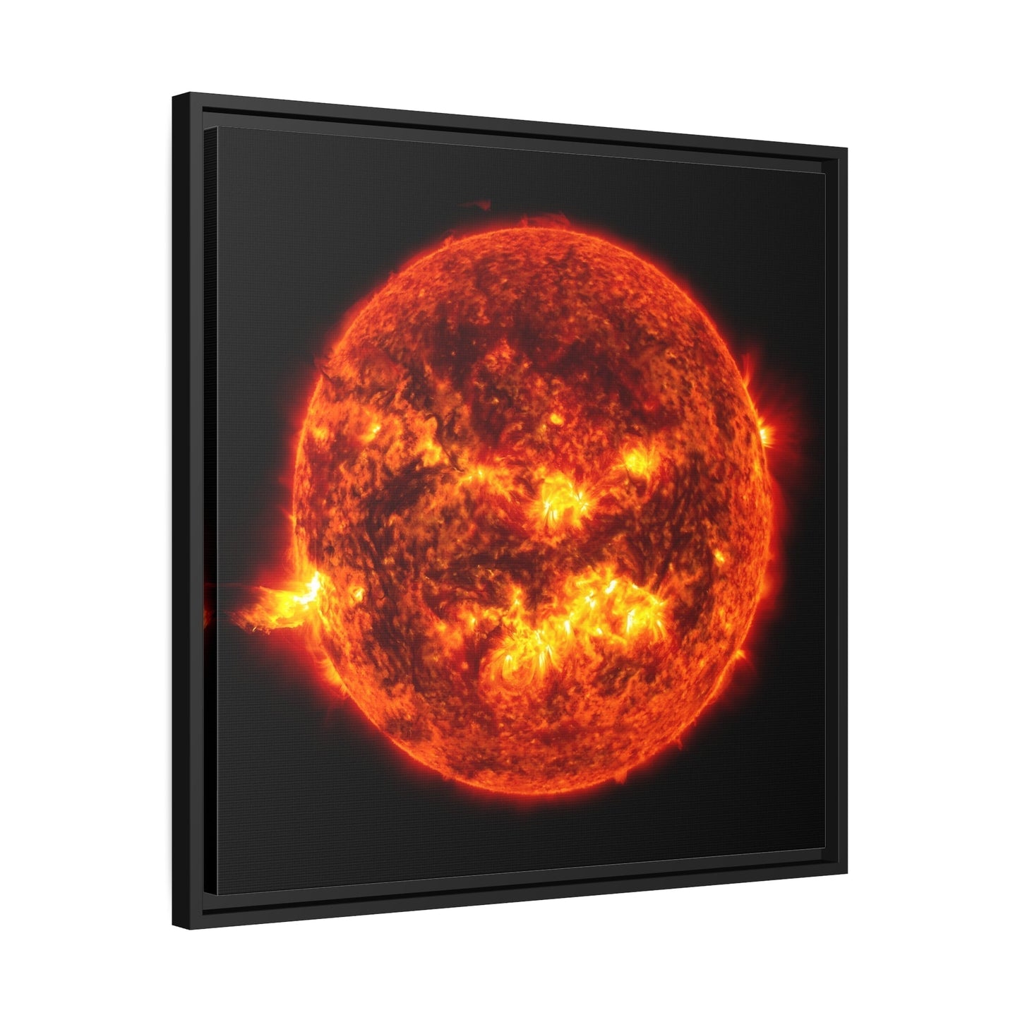 Space Canvas NASA Wall Art Prints Solar Flare