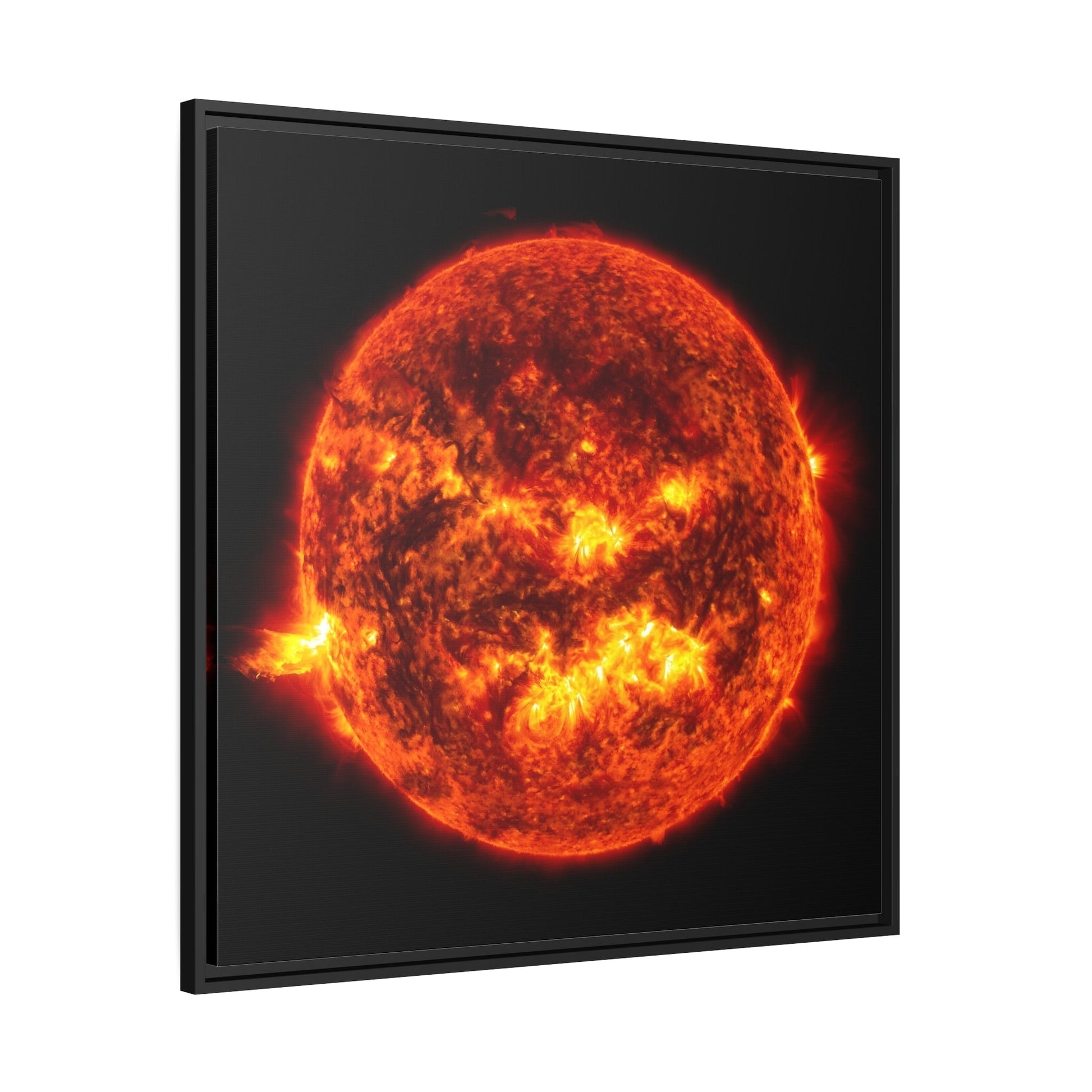 Space Canvas NASA Wall Art Prints Solar Flare