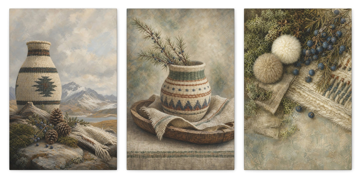 Canvas set of three - 12x18 Inch