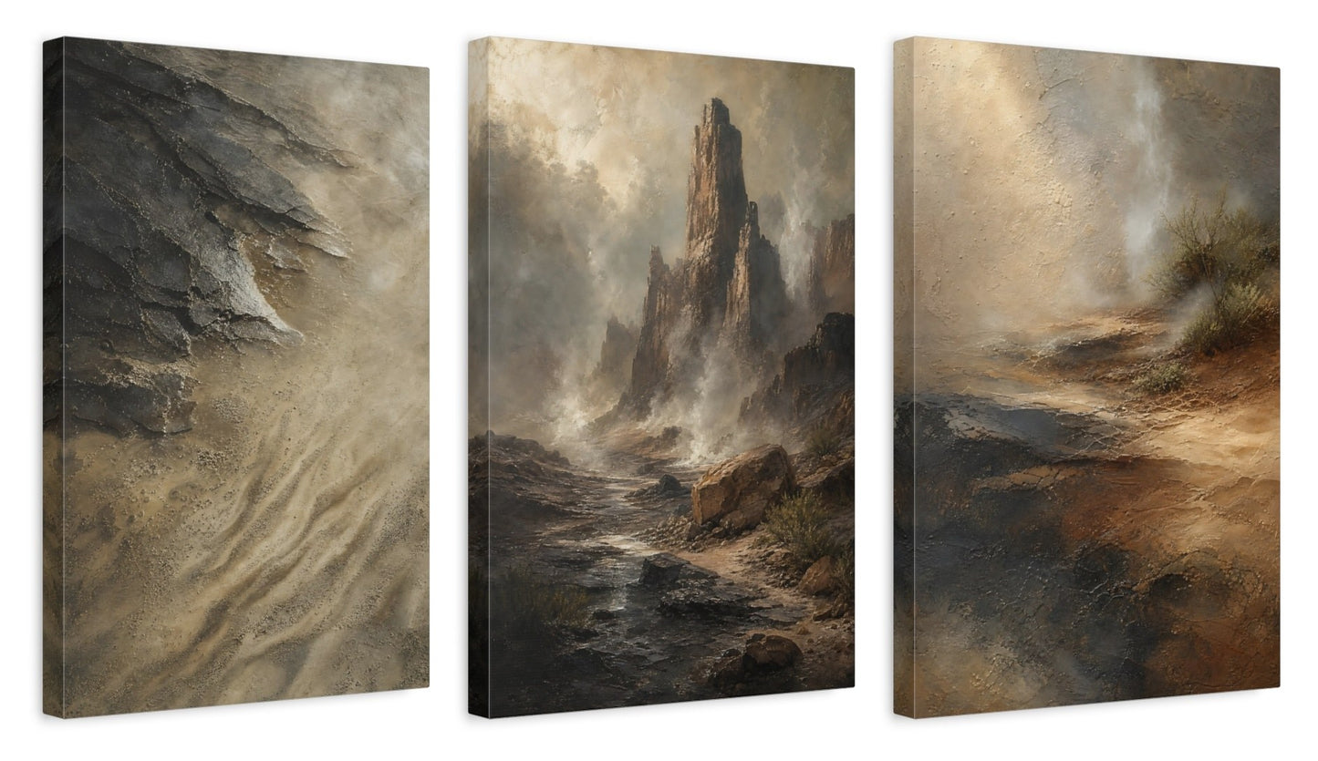 Canvas set of three - 12x18 Inch