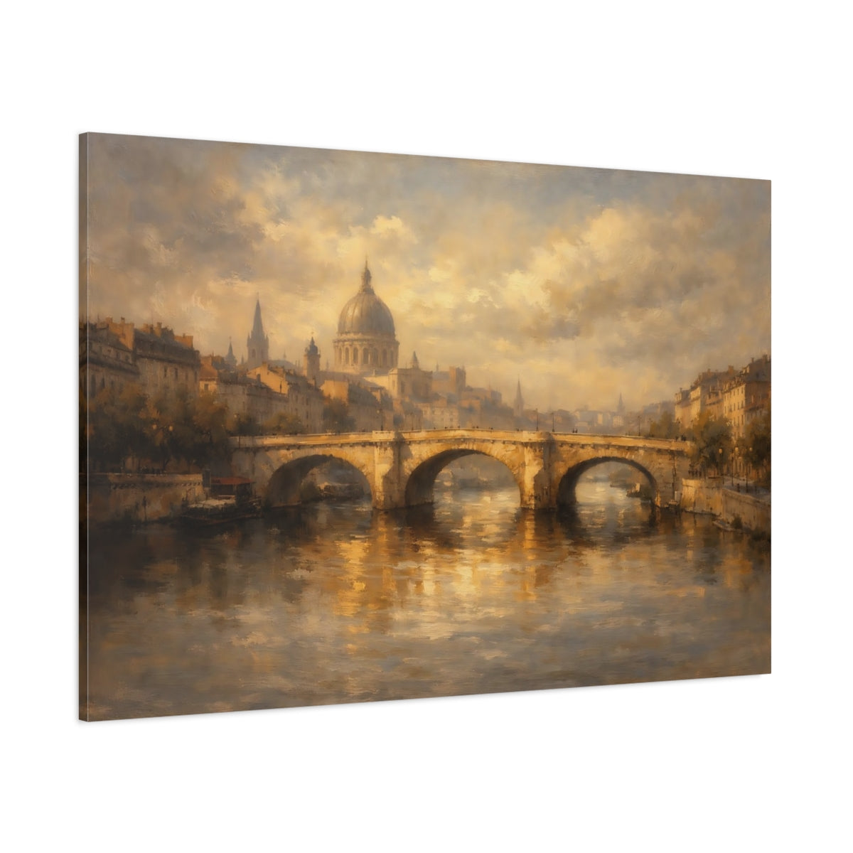 Main Mockup. Urban Heavy Plaster Texture Dramatic Light shown as stretched canvas wall art