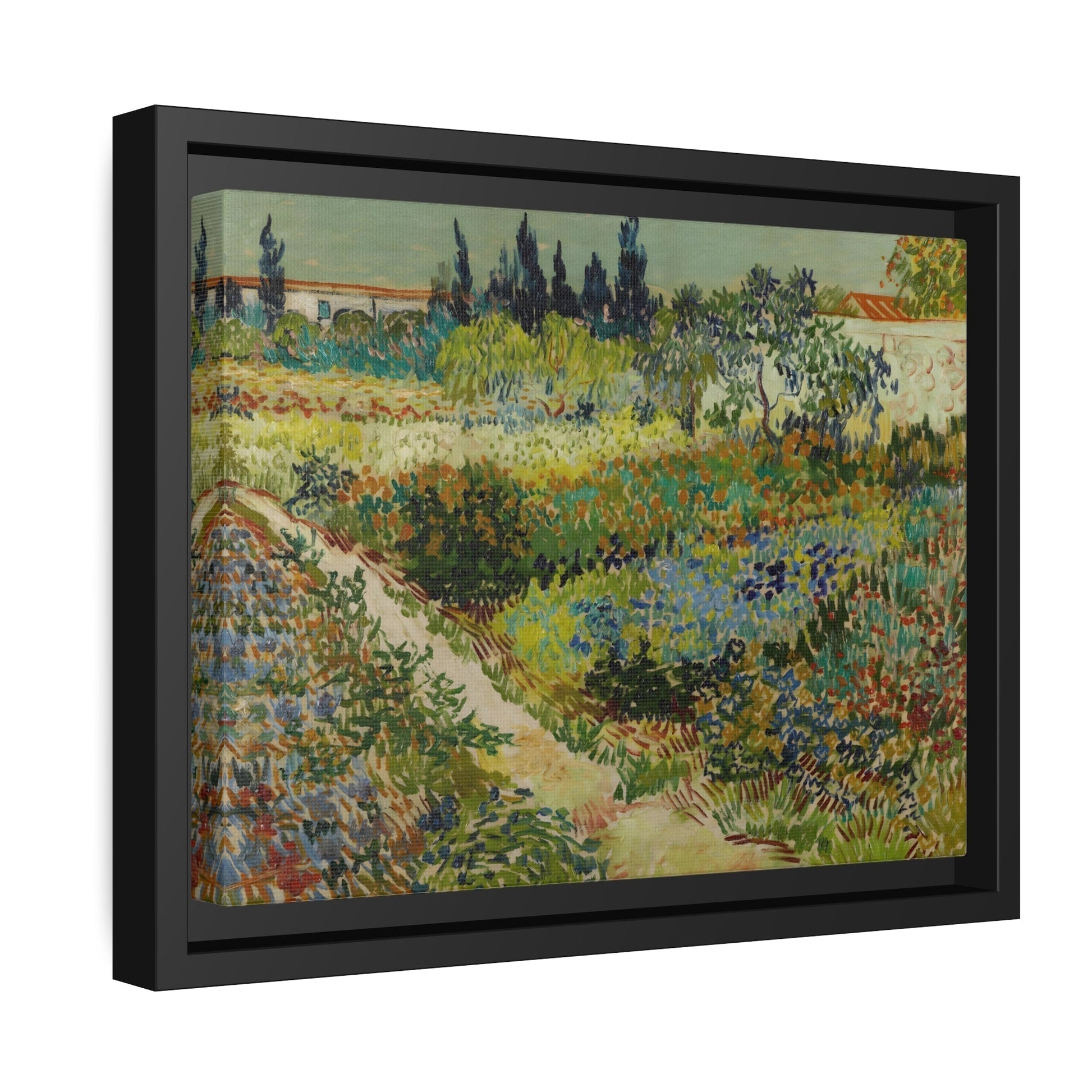 Vincent Van Gogh Garden in Arles - Canvas Wall Art Print