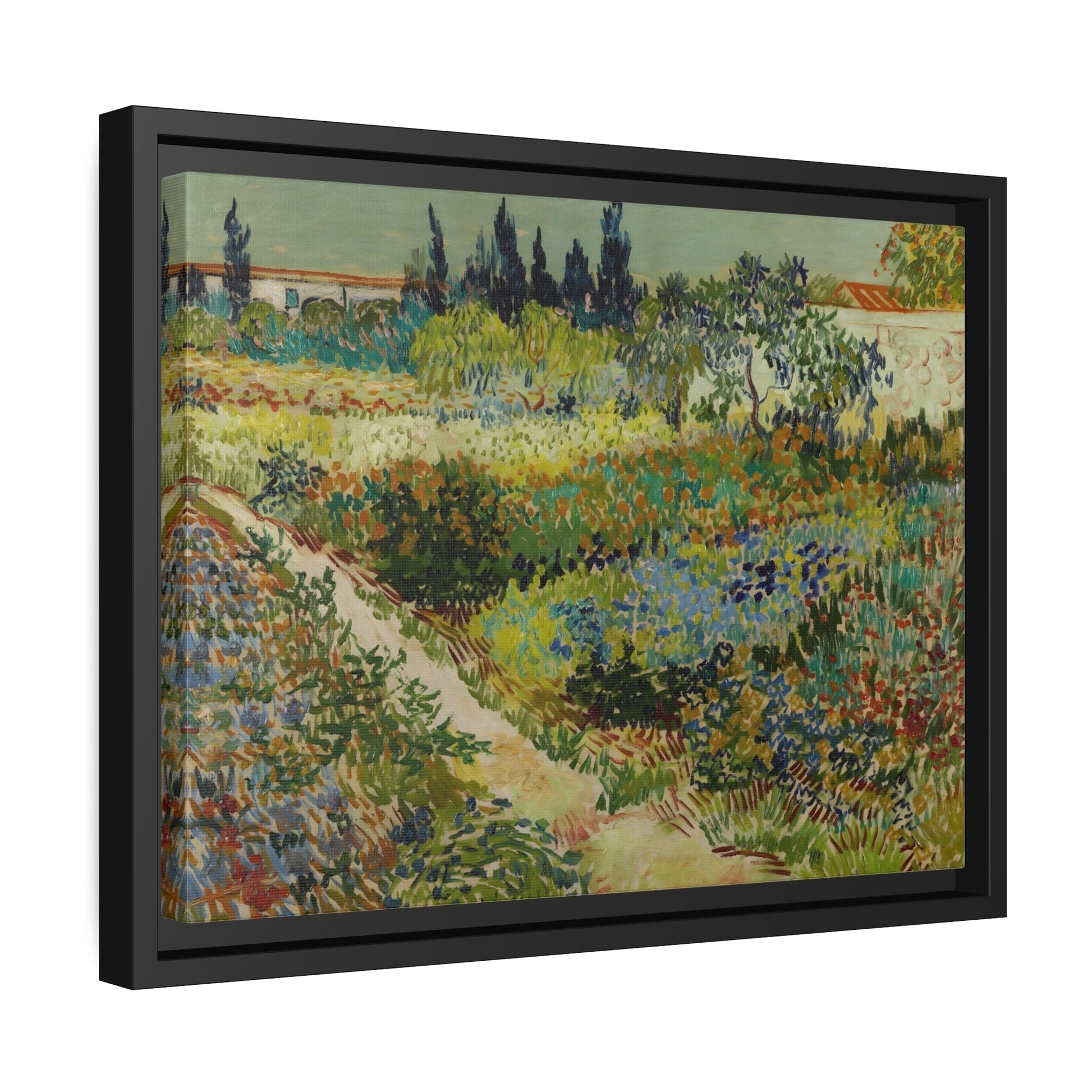 Vincent Van Gogh Garden in Arles - Canvas Wall Art Print