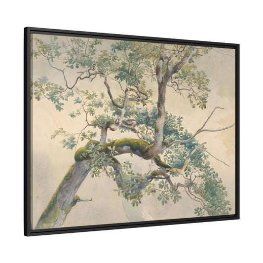 Vintage Aston Tree Branches Canvas Wall Art Print - YesArtYes