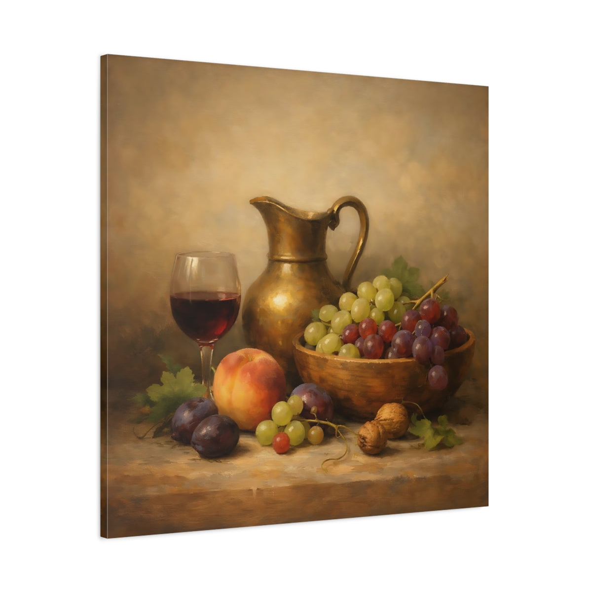 Main Mockup. Vintage Still Life Vintage Still Life shown as stretched canvas wall art