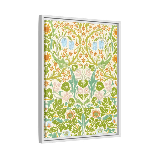 Vintage William Morris Spring Floral Wall Art Canvas Prints - YesArtYes