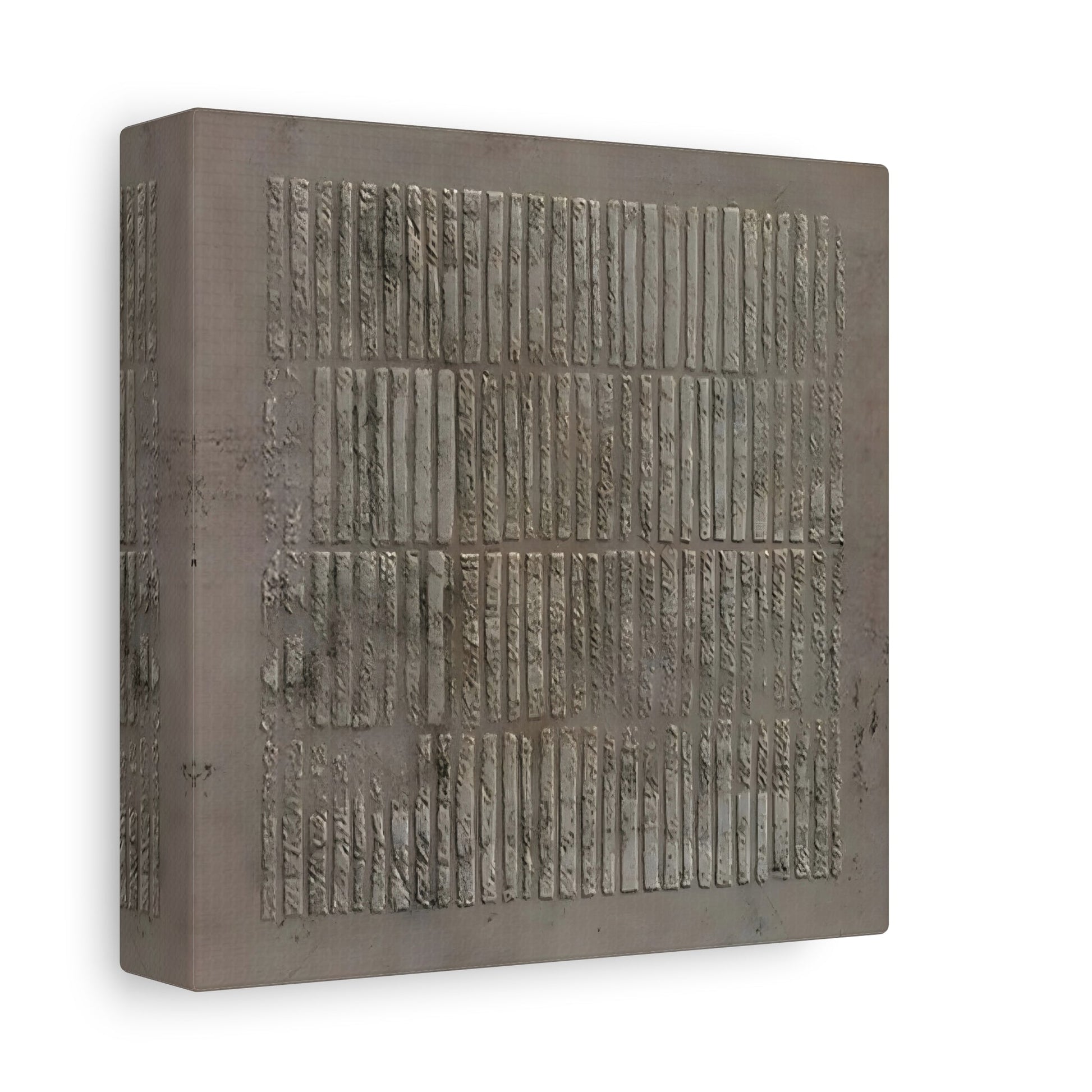 Wabi - Sabi Canvas 3D Minimalist Texture Print - Neutral Wall Art - YesArtYes