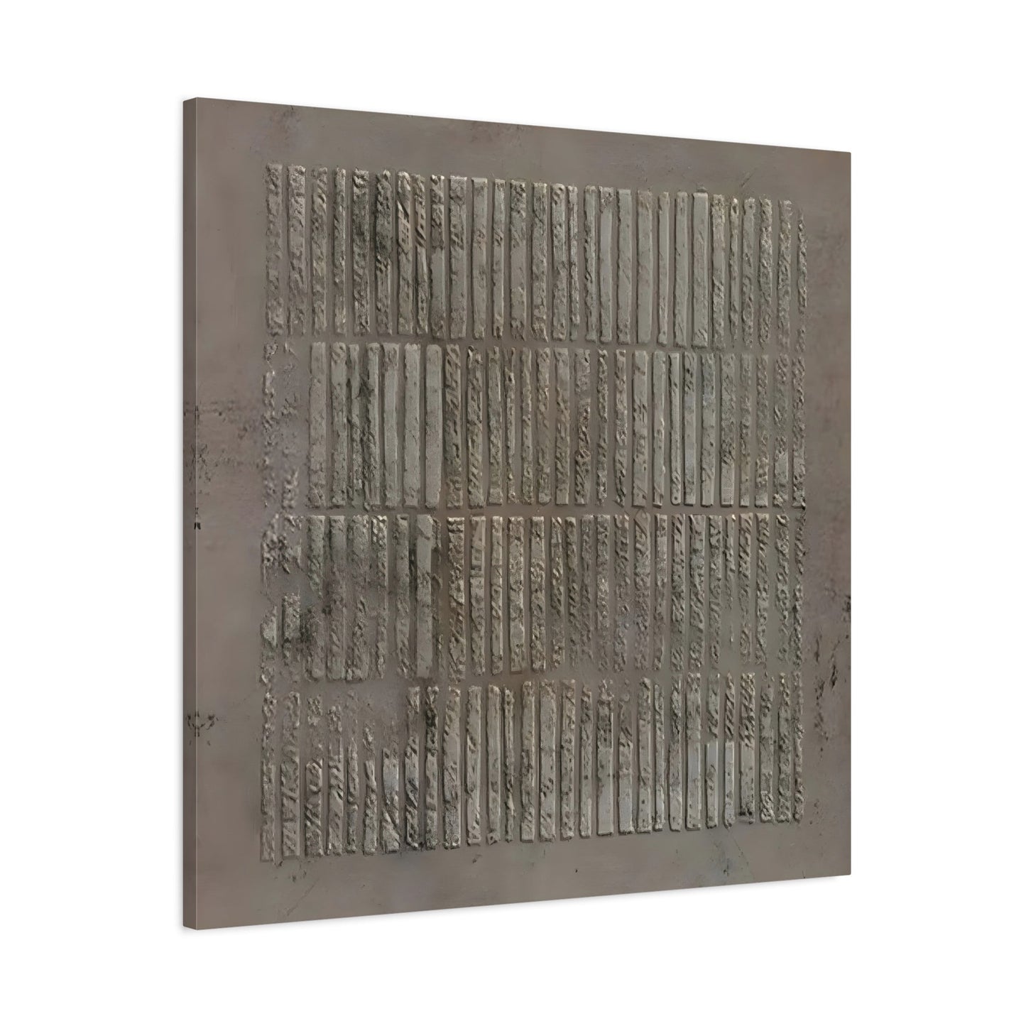 Wabi - Sabi Canvas 3D Minimalist Texture Print - Neutral Wall Art - YesArtYes