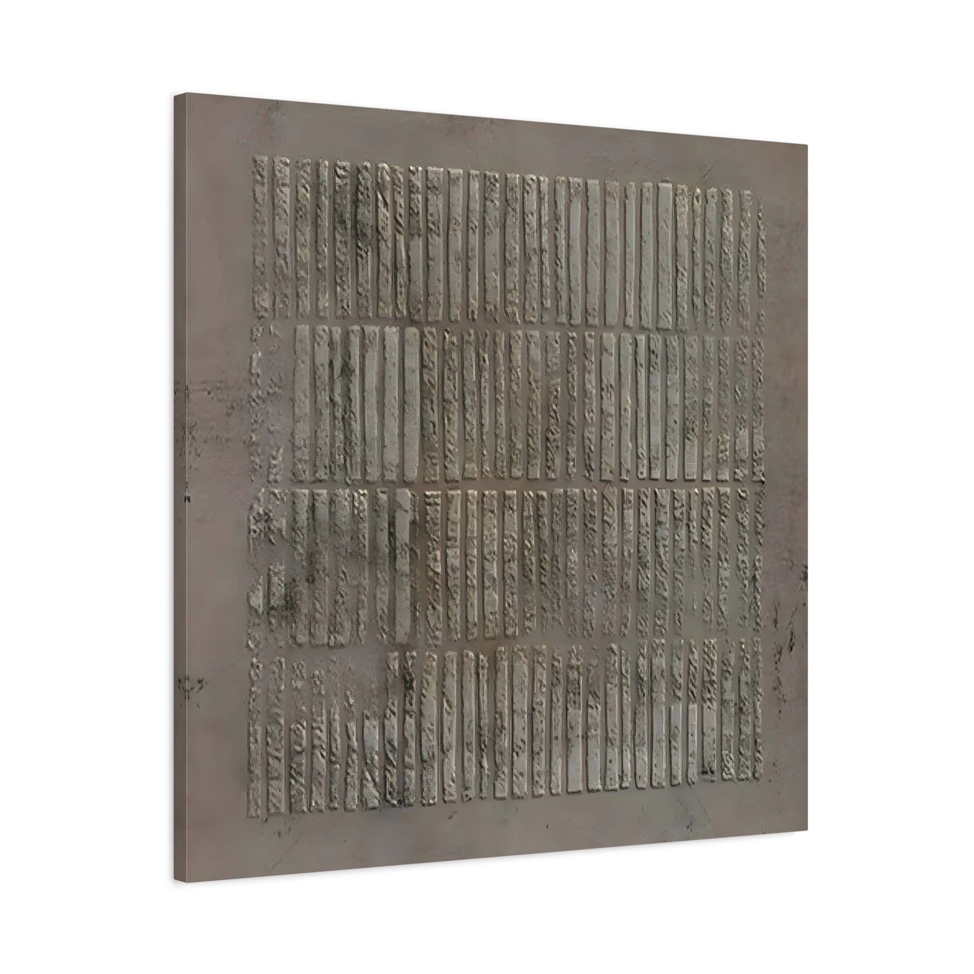 Wabi - Sabi Canvas 3D Minimalist Texture Print - Neutral Wall Art - YesArtYes