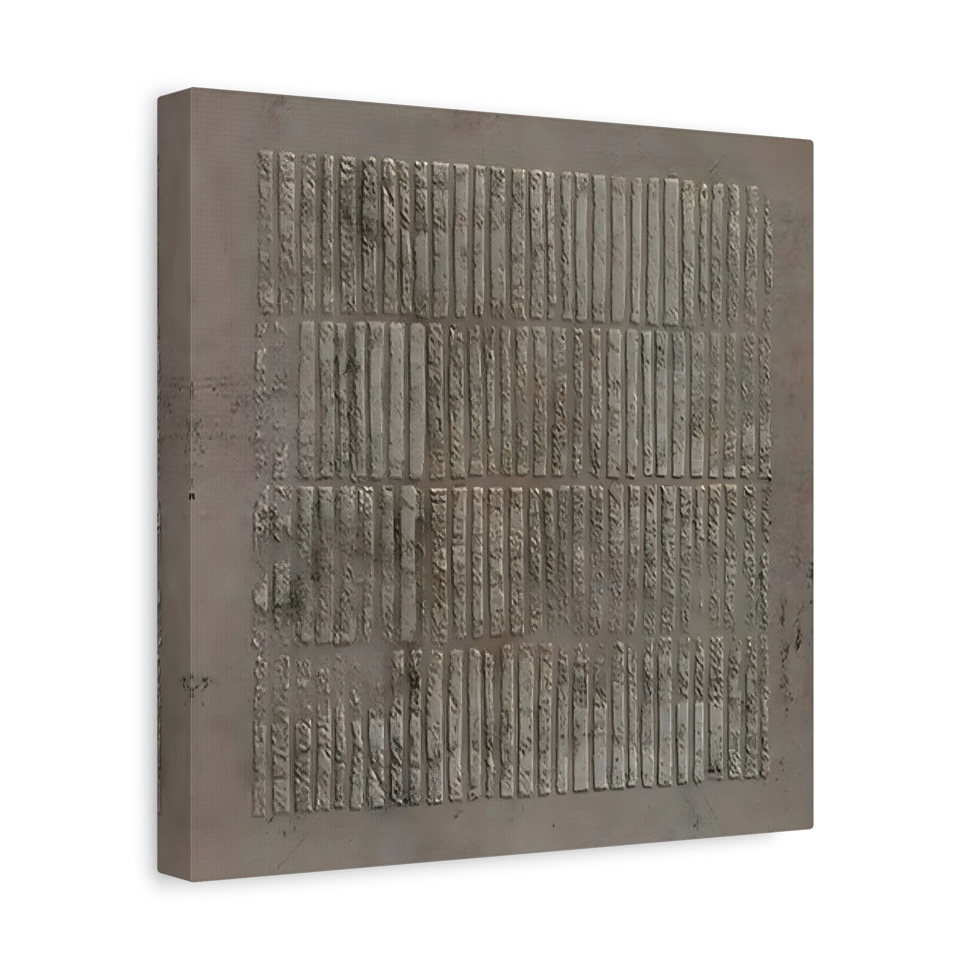 Wabi - Sabi Canvas 3D Minimalist Texture Print - Neutral Wall Art - YesArtYes