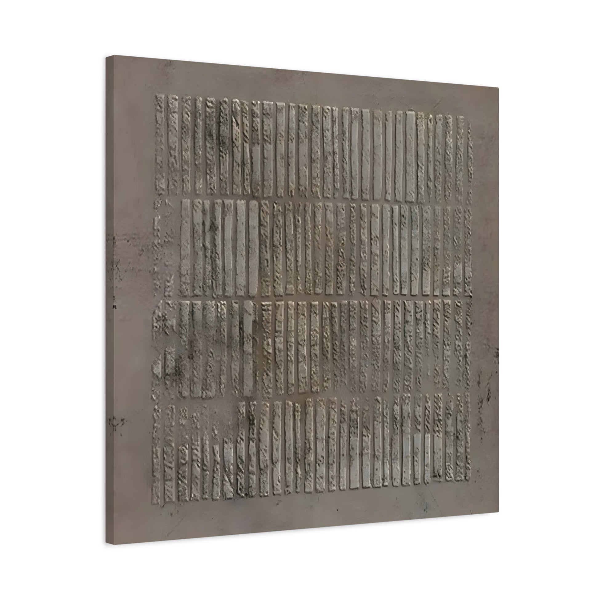 Wabi - Sabi Canvas 3D Minimalist Texture Print - Neutral Wall Art - YesArtYes