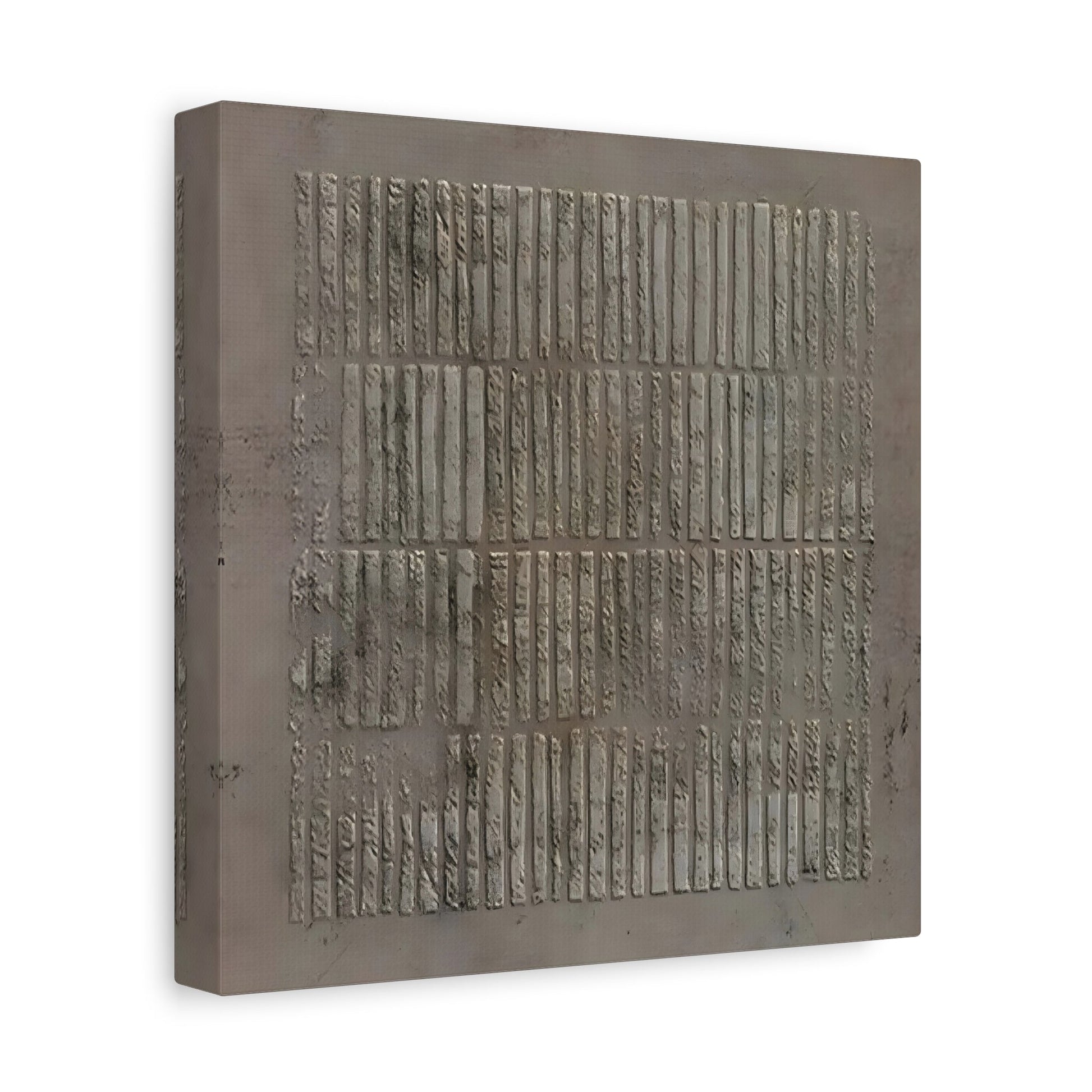 Wabi - Sabi Canvas 3D Minimalist Texture Print - Neutral Wall Art - YesArtYes