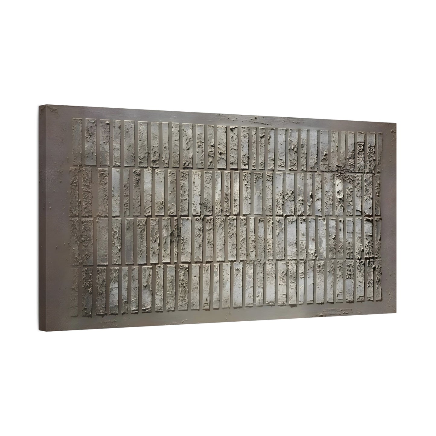 Wabi - Sabi Canvas Wall Art 3D Minimalist Brown Print on Canvas - YesArtYes