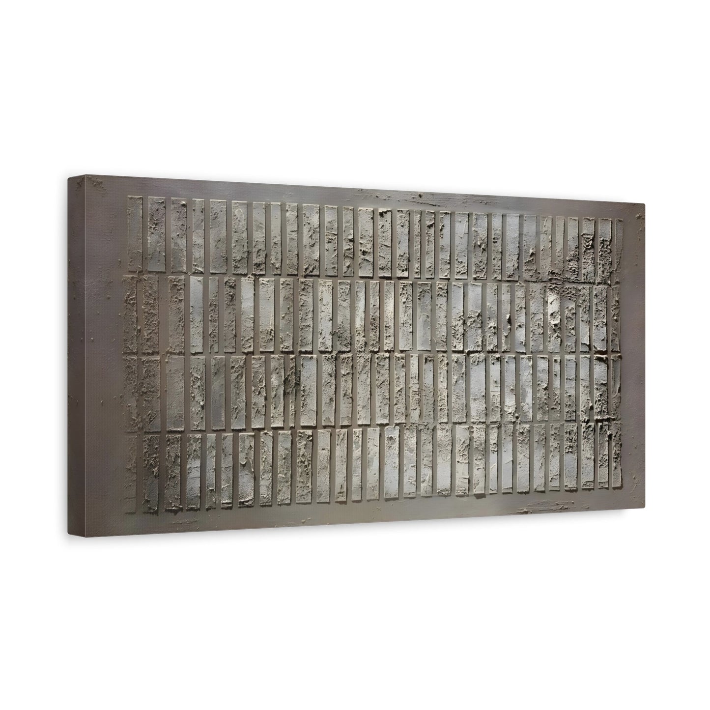 Wabi - Sabi Canvas Wall Art 3D Minimalist Brown Print on Canvas - YesArtYes