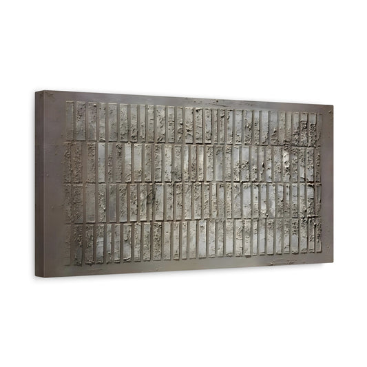 Wabi - Sabi Canvas Wall Art 3D Minimalist Brown Print on Canvas - YesArtYes