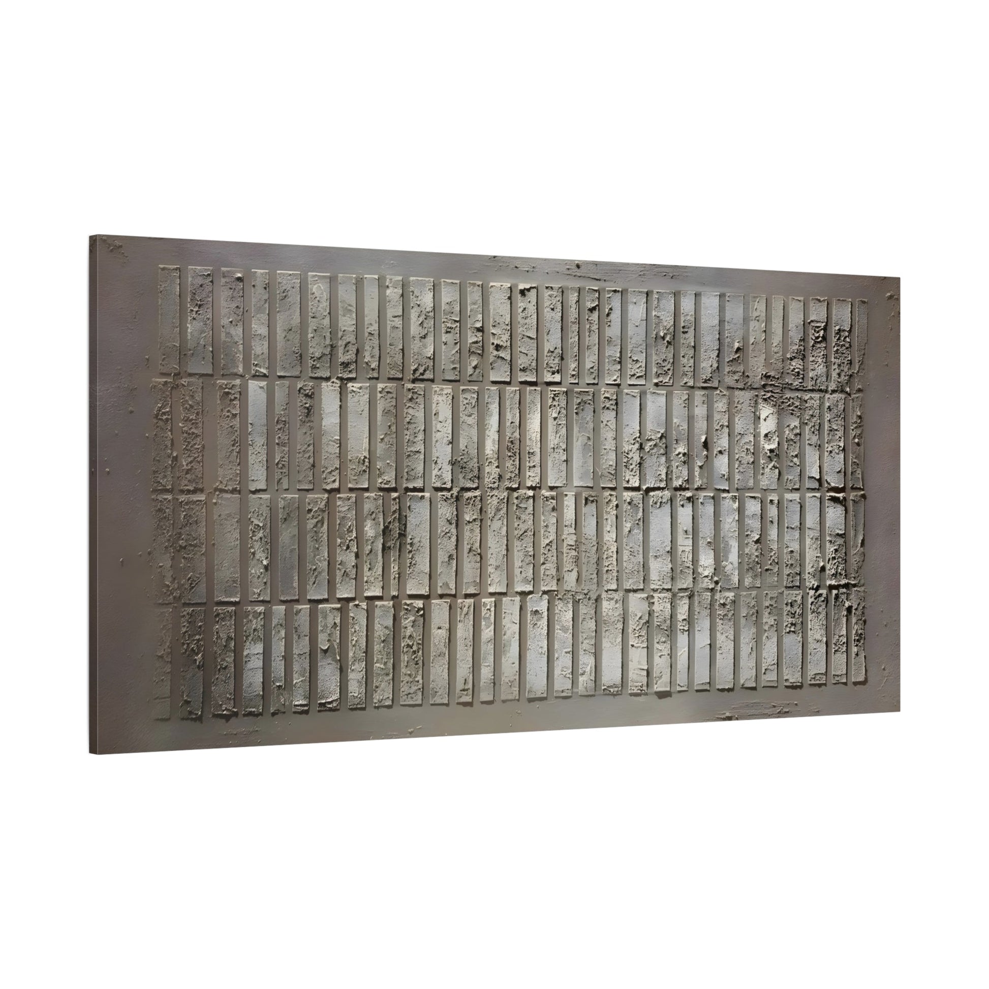 Wabi - Sabi Canvas Wall Art 3D Minimalist Brown Print on Canvas - YesArtYes