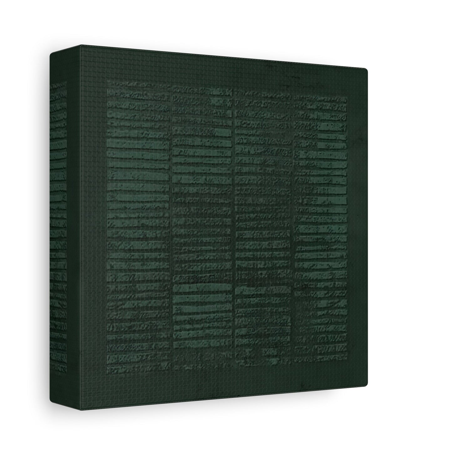 Wabi - Sabi Green Canvas Painting Print - Abstract Japanese 3d Texture Wall Art - YesArtYes