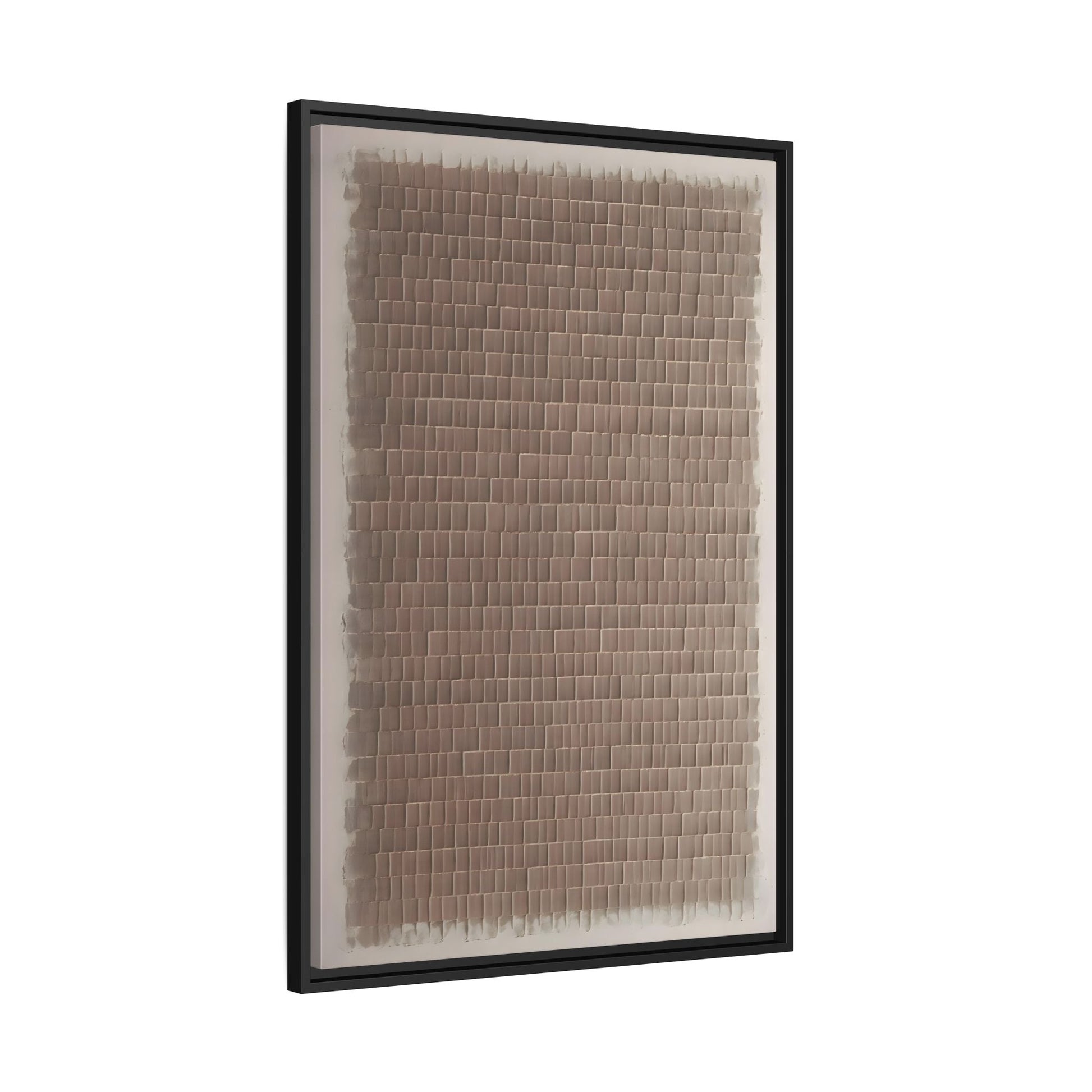 Wabi Sabi Japanese Brown - Framed Canvas Wall Art Print - YesArtYes