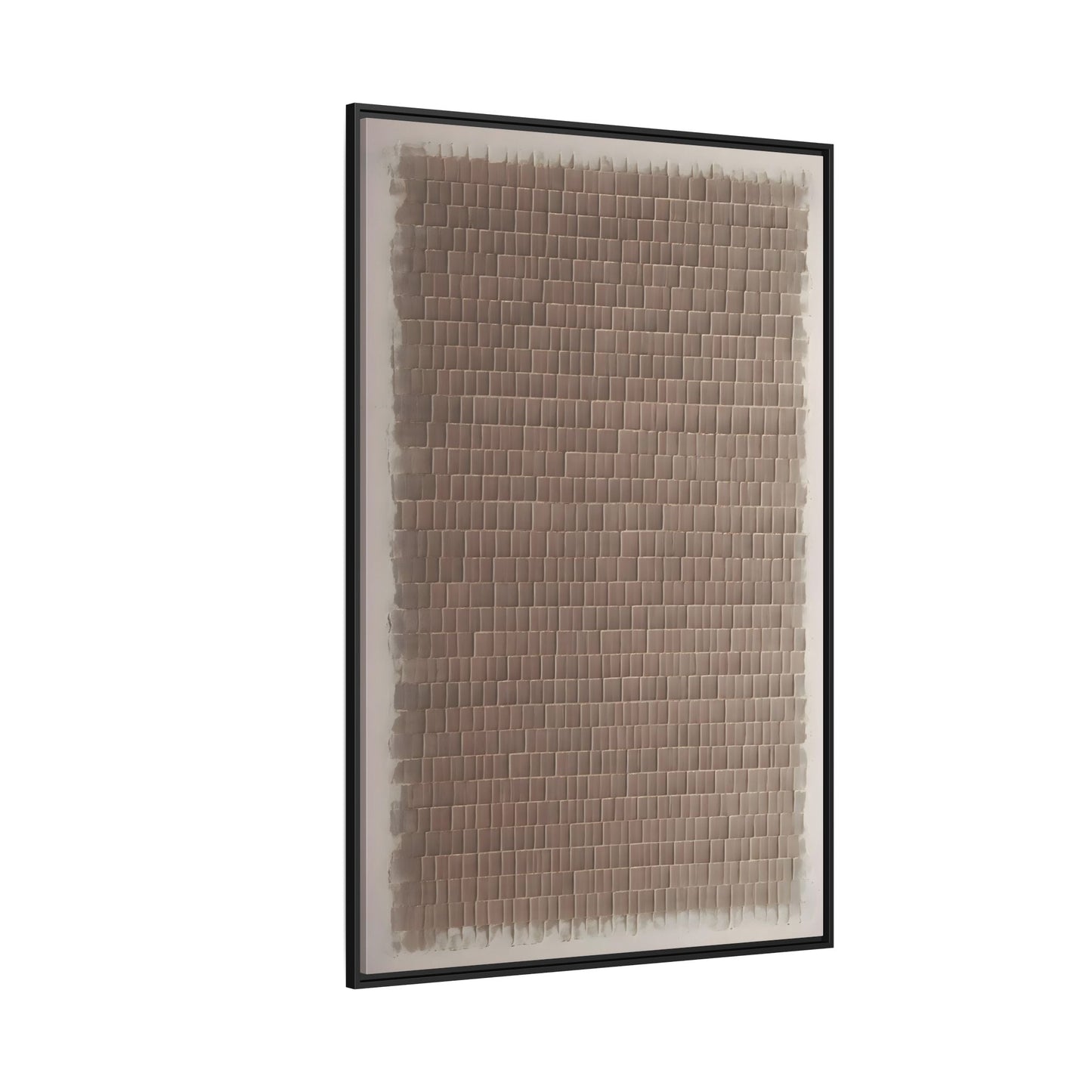 Wabi Sabi Japanese Brown - Framed Canvas Wall Art Print - YesArtYes