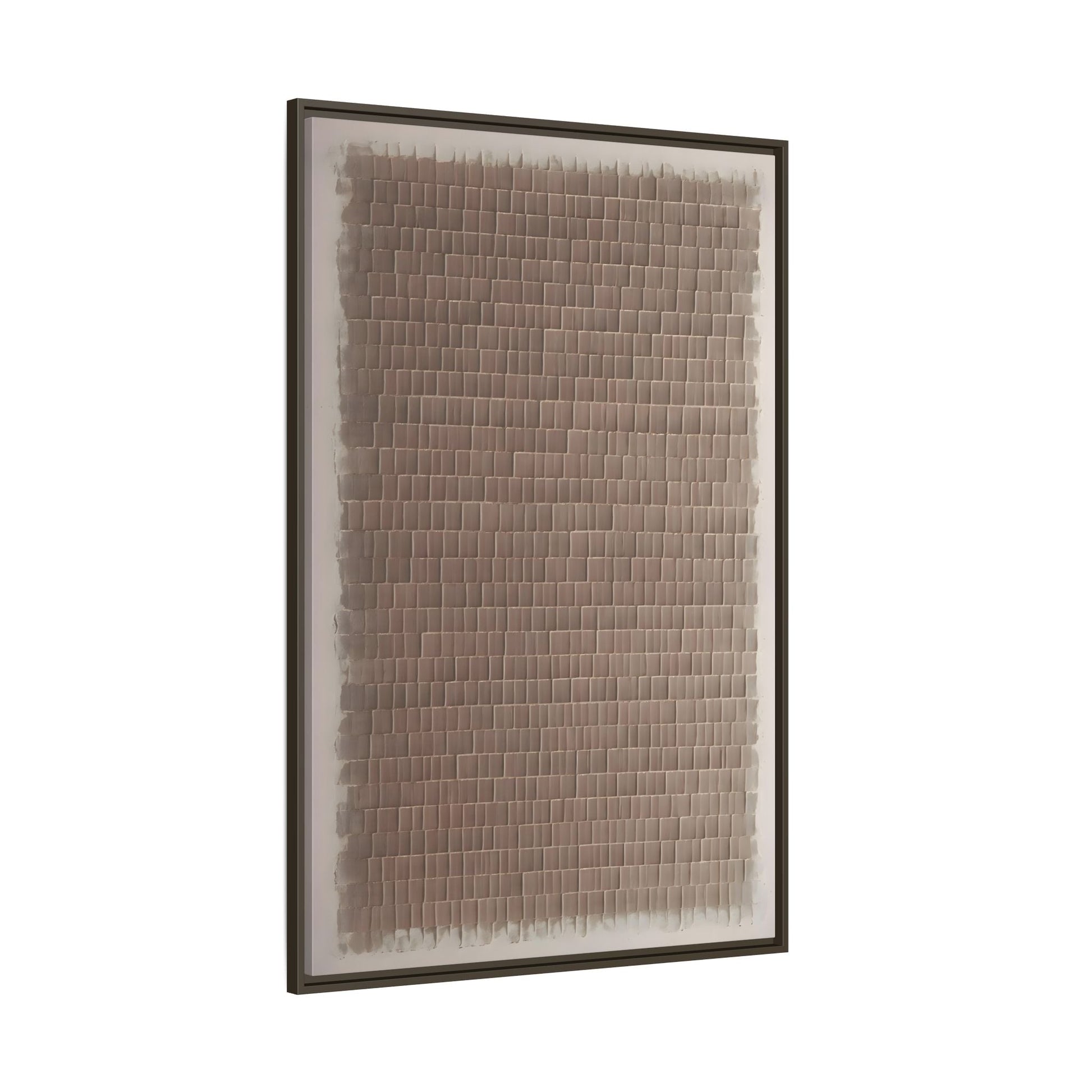 Wabi Sabi Japanese Brown - Framed Canvas Wall Art Print - YesArtYes