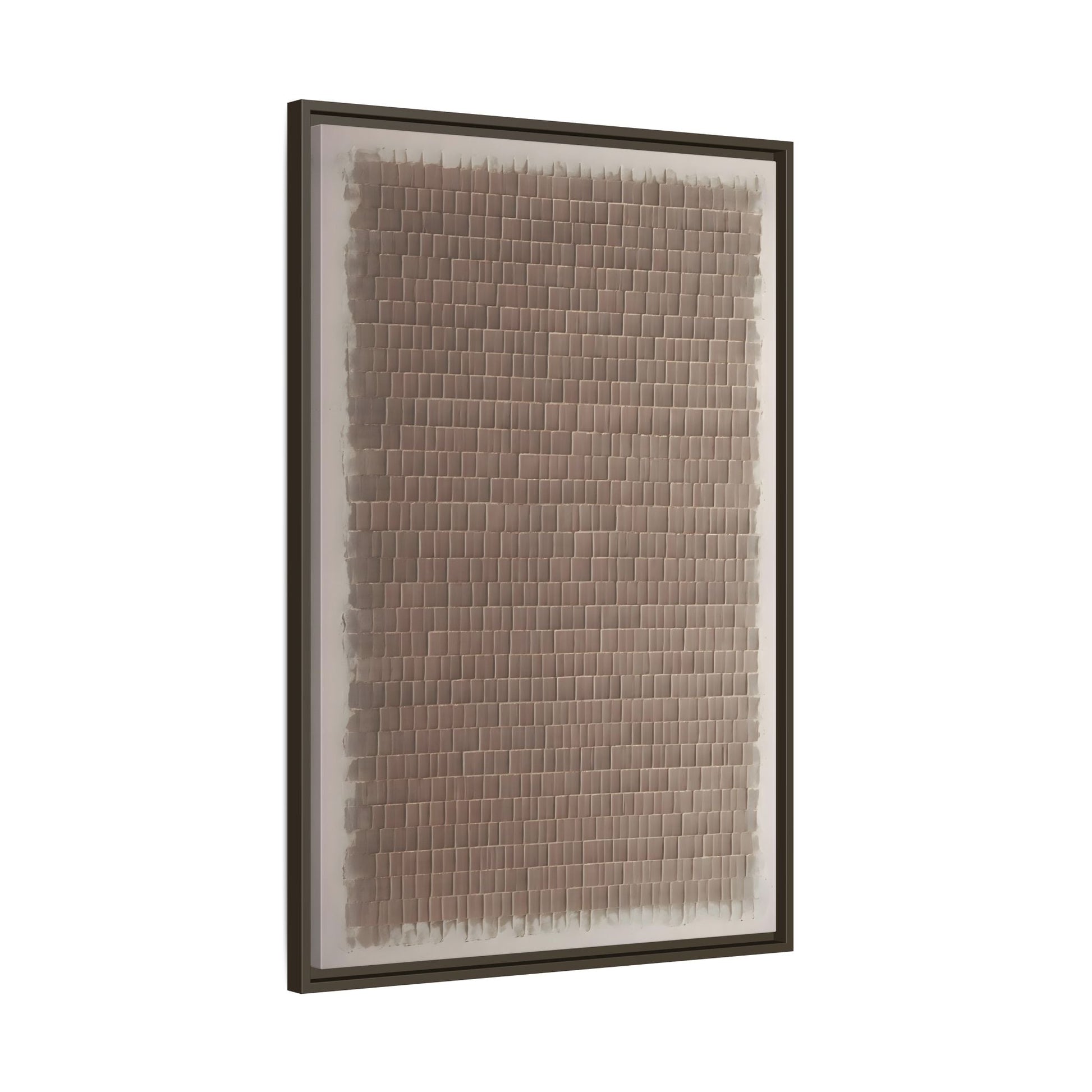 Wabi Sabi Japanese Brown - Framed Canvas Wall Art Print - YesArtYes