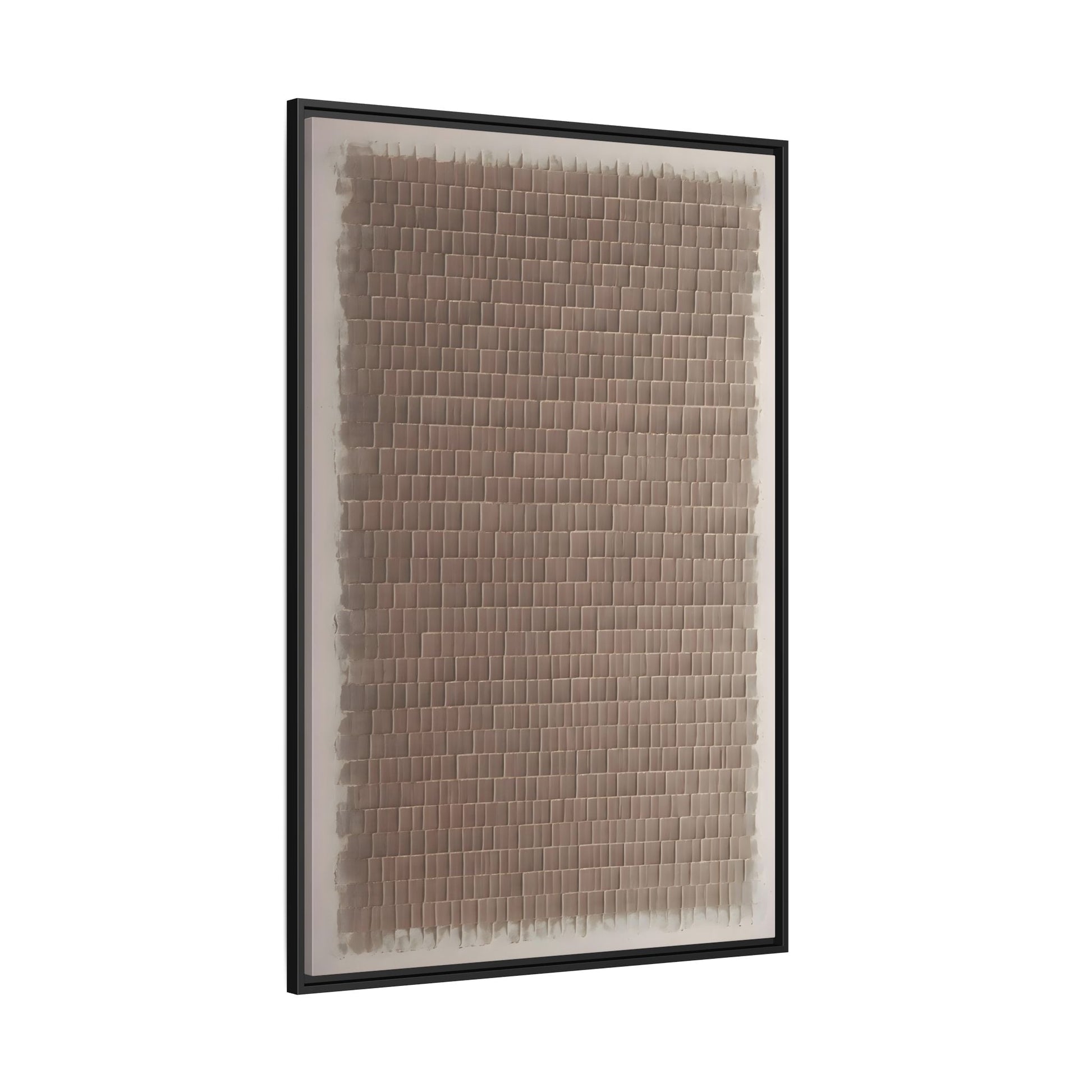 Wabi Sabi Japanese Brown - Framed Canvas Wall Art Print - YesArtYes