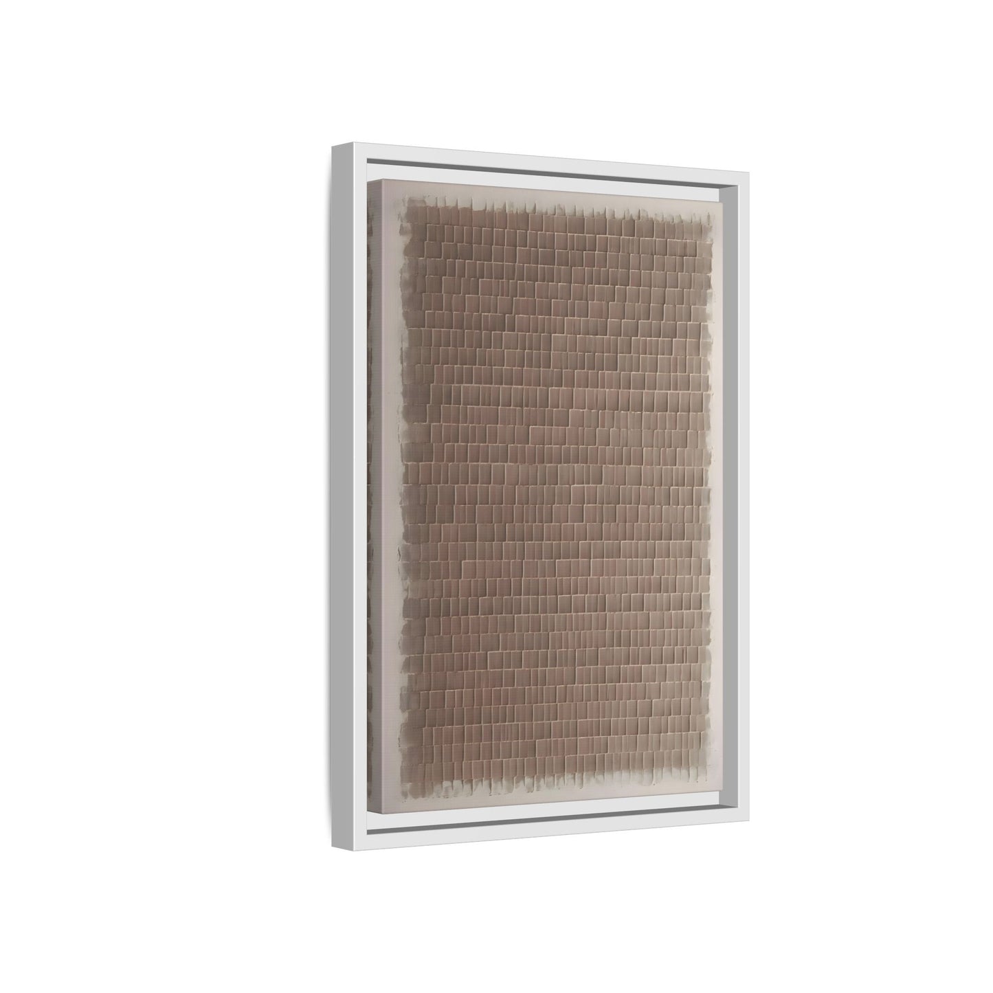 Wabi Sabi Japanese Brown - Framed Canvas Wall Art Print - YesArtYes