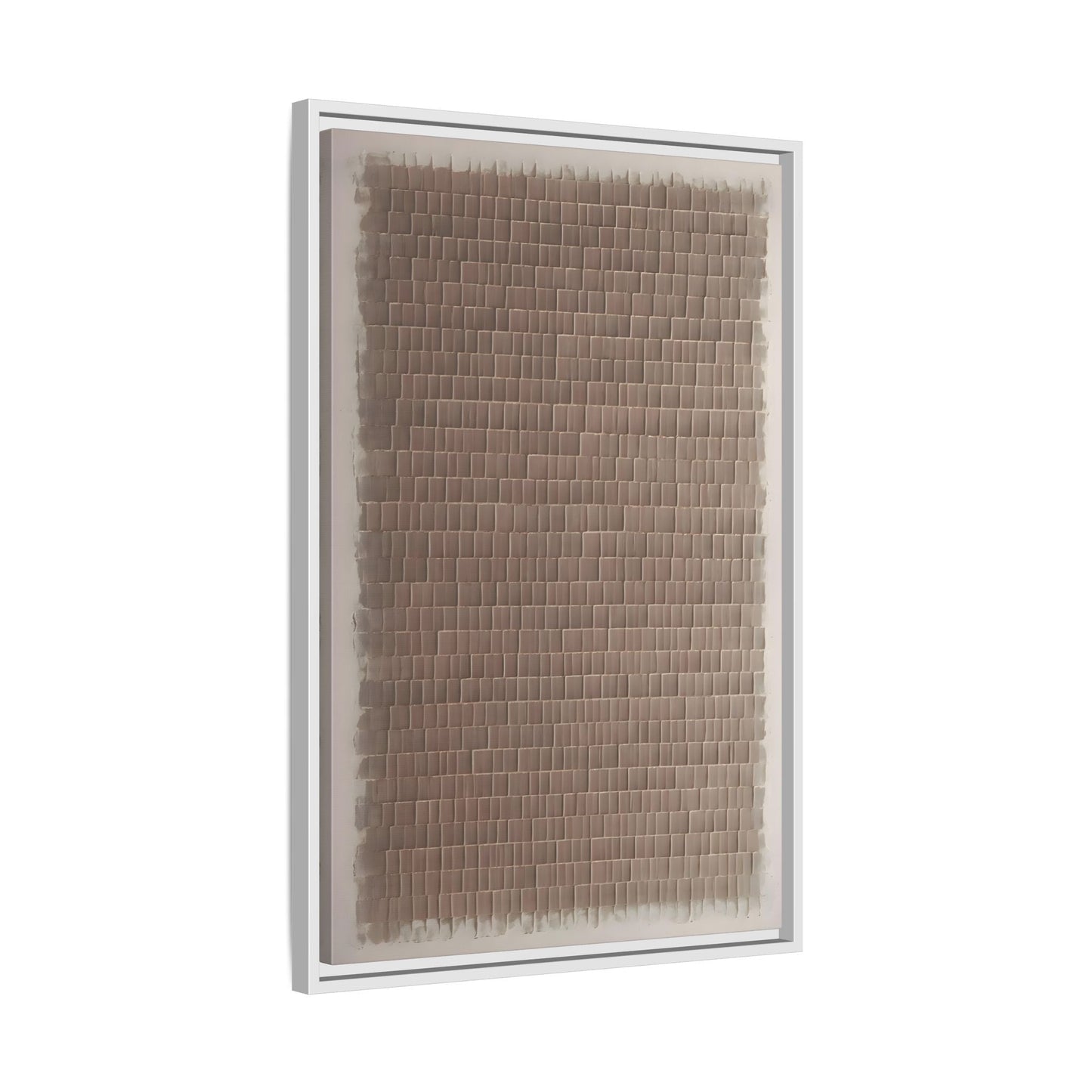 Wabi Sabi Japanese Brown - Framed Canvas Wall Art Print - YesArtYes