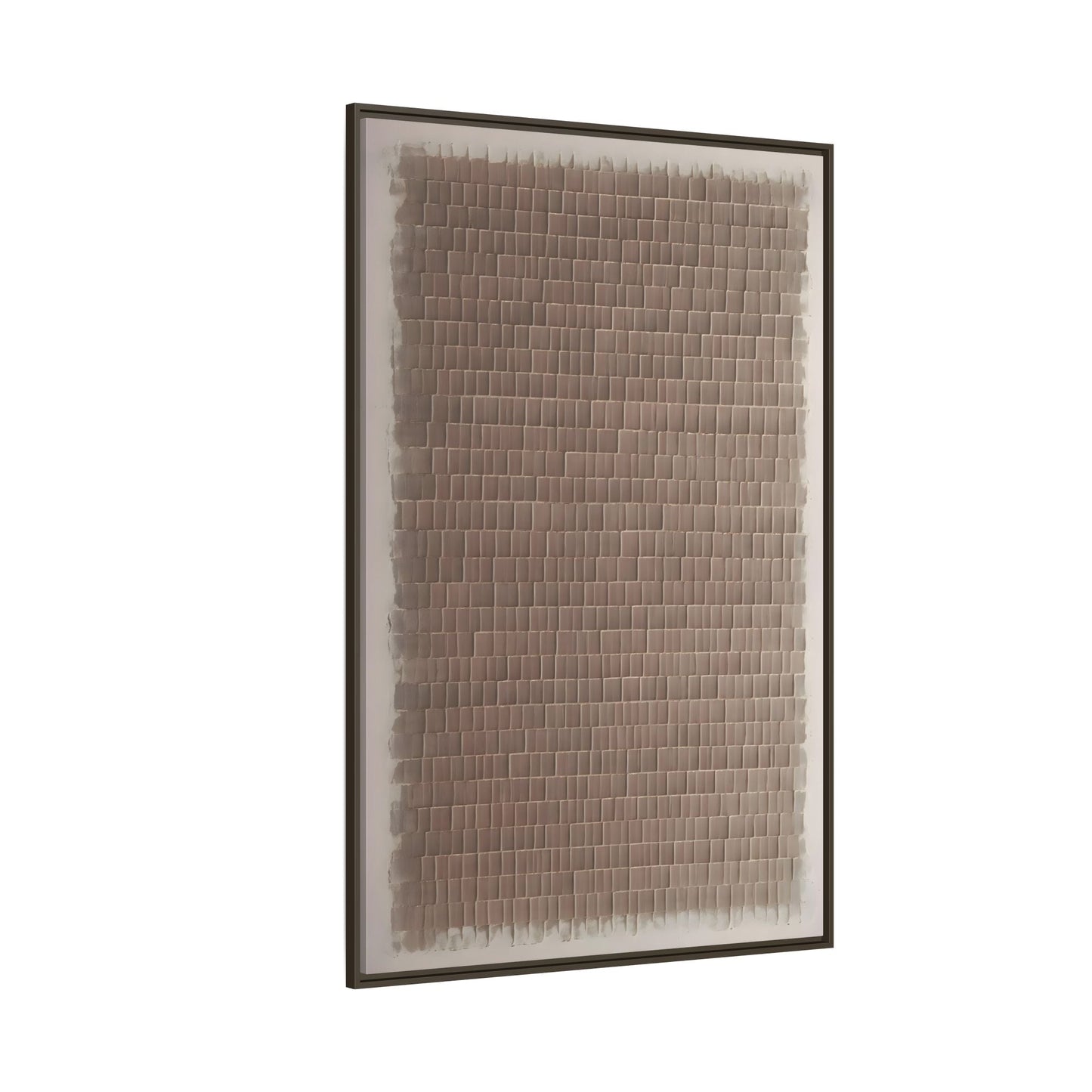Wabi Sabi Japanese Brown - Framed Canvas Wall Art Print - YesArtYes