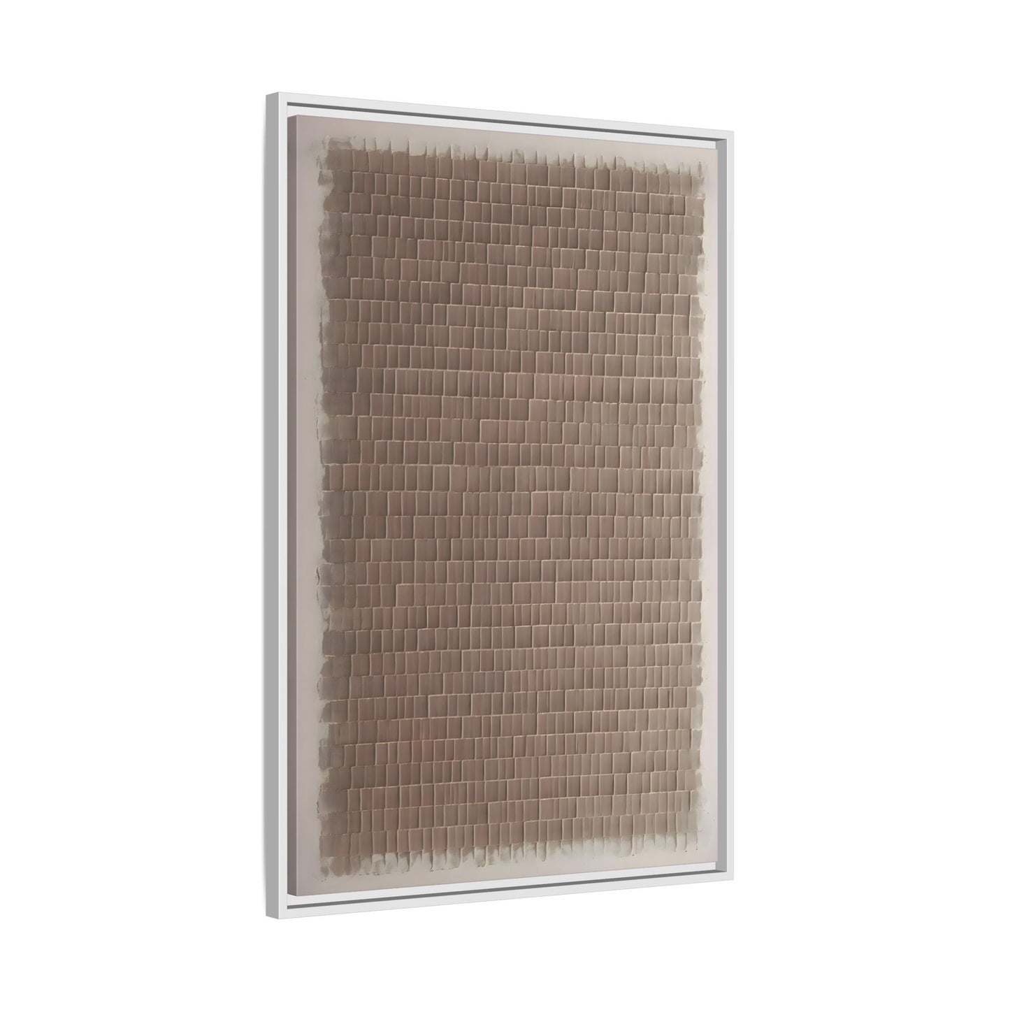 Wabi Sabi Japanese Brown - Framed Canvas Wall Art Print - YesArtYes