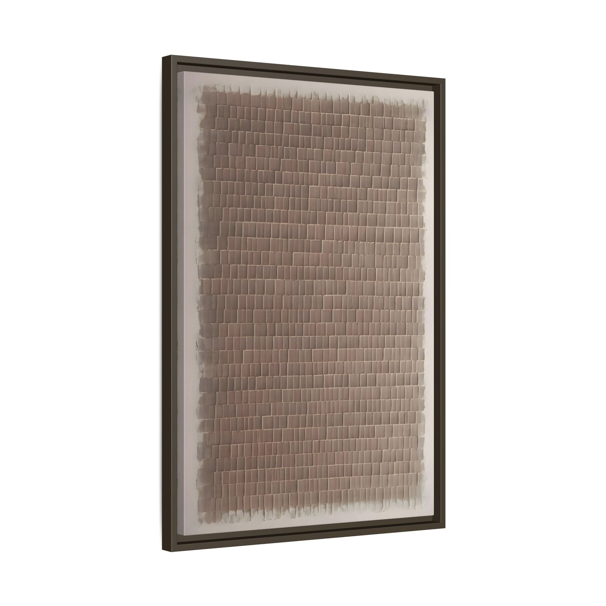 Wabi Sabi Japanese Brown - Framed Canvas Wall Art Print - YesArtYes