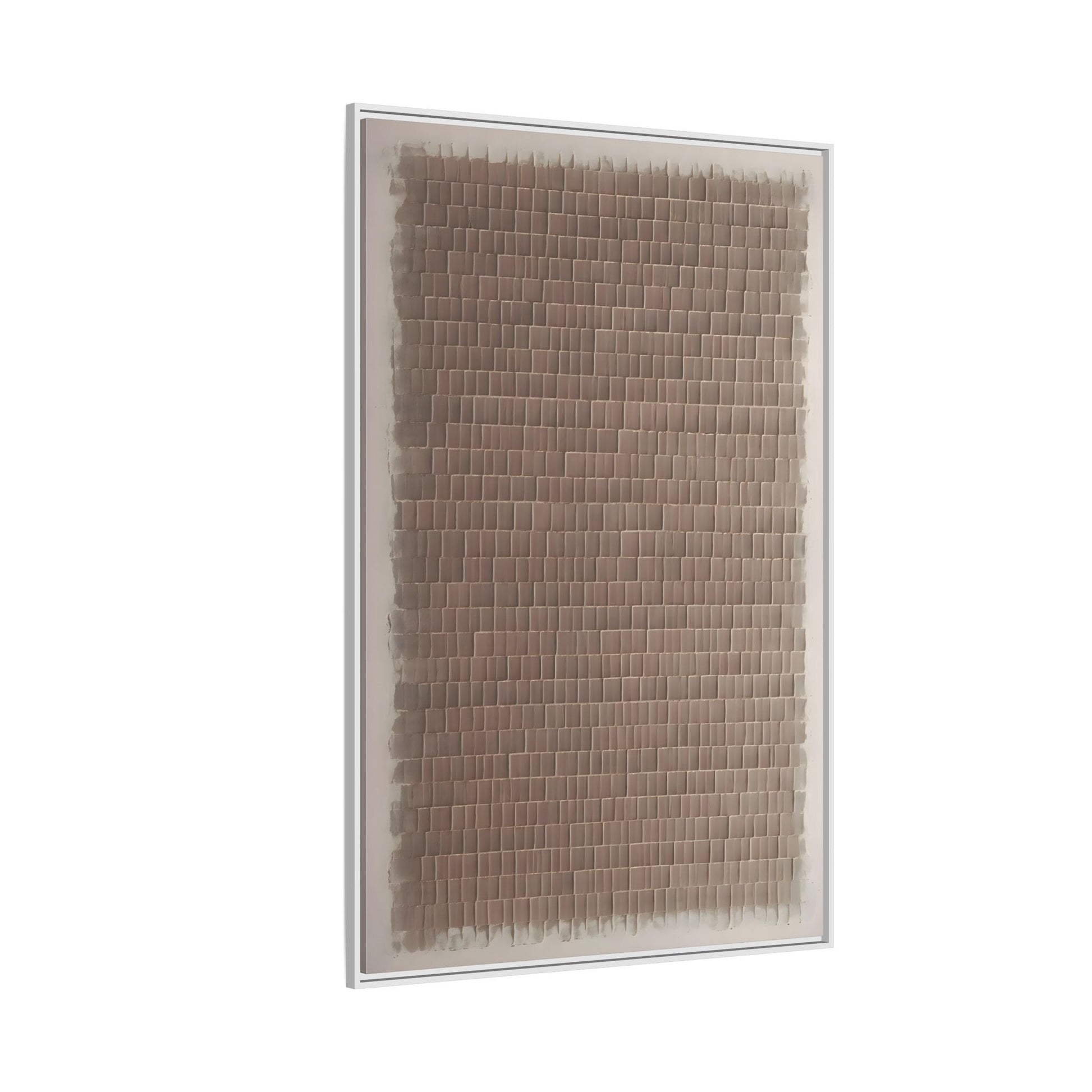 Wabi Sabi Japanese Brown - Framed Canvas Wall Art Print - YesArtYes