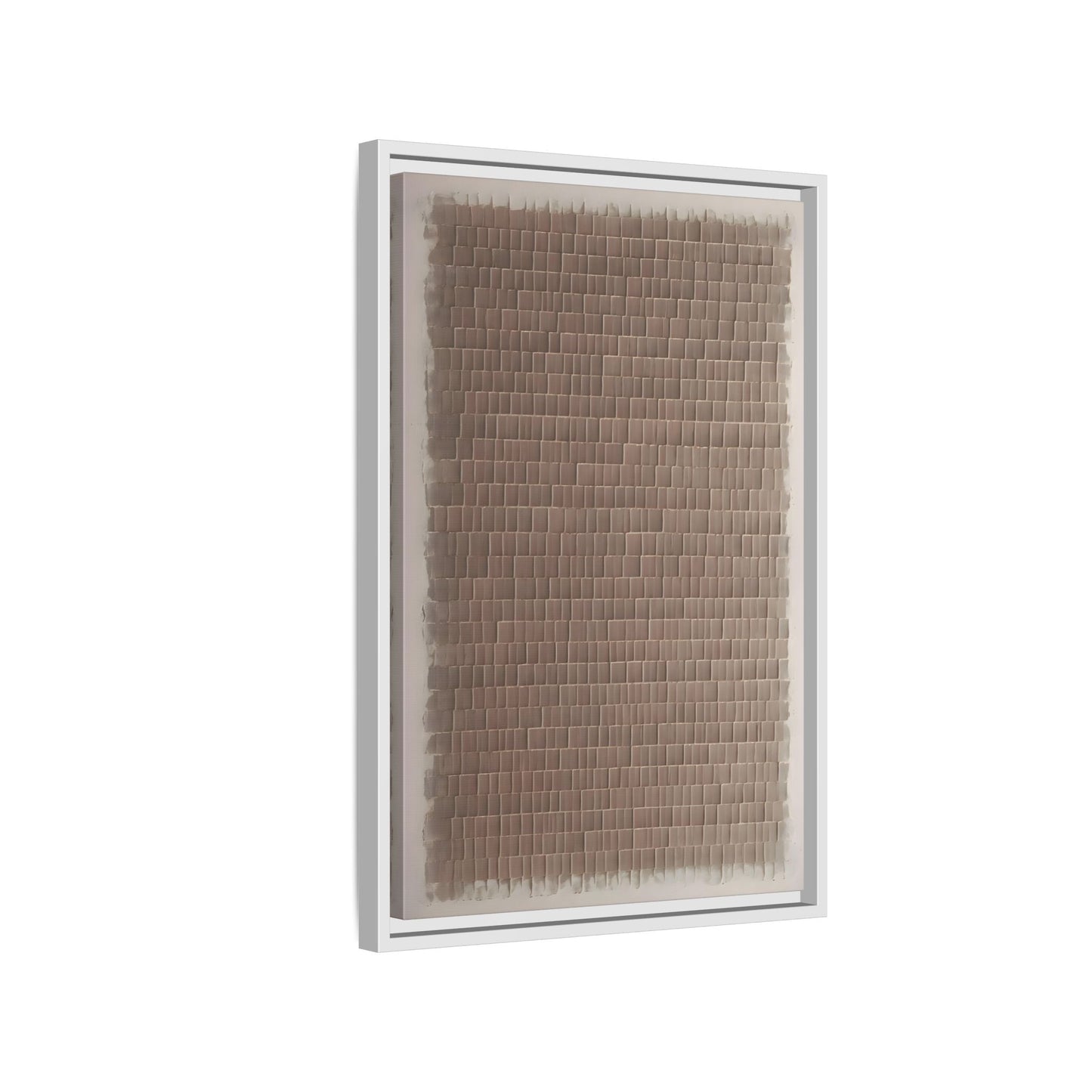 Wabi Sabi Japanese Brown - Framed Canvas Wall Art Print - YesArtYes