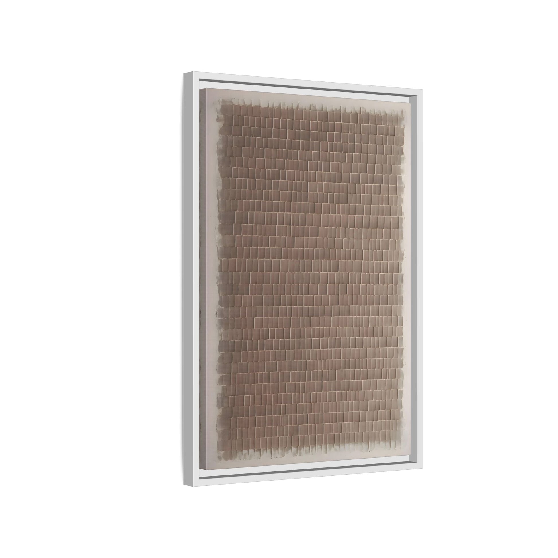 Wabi Sabi Japanese Brown - Framed Canvas Wall Art Print - YesArtYes