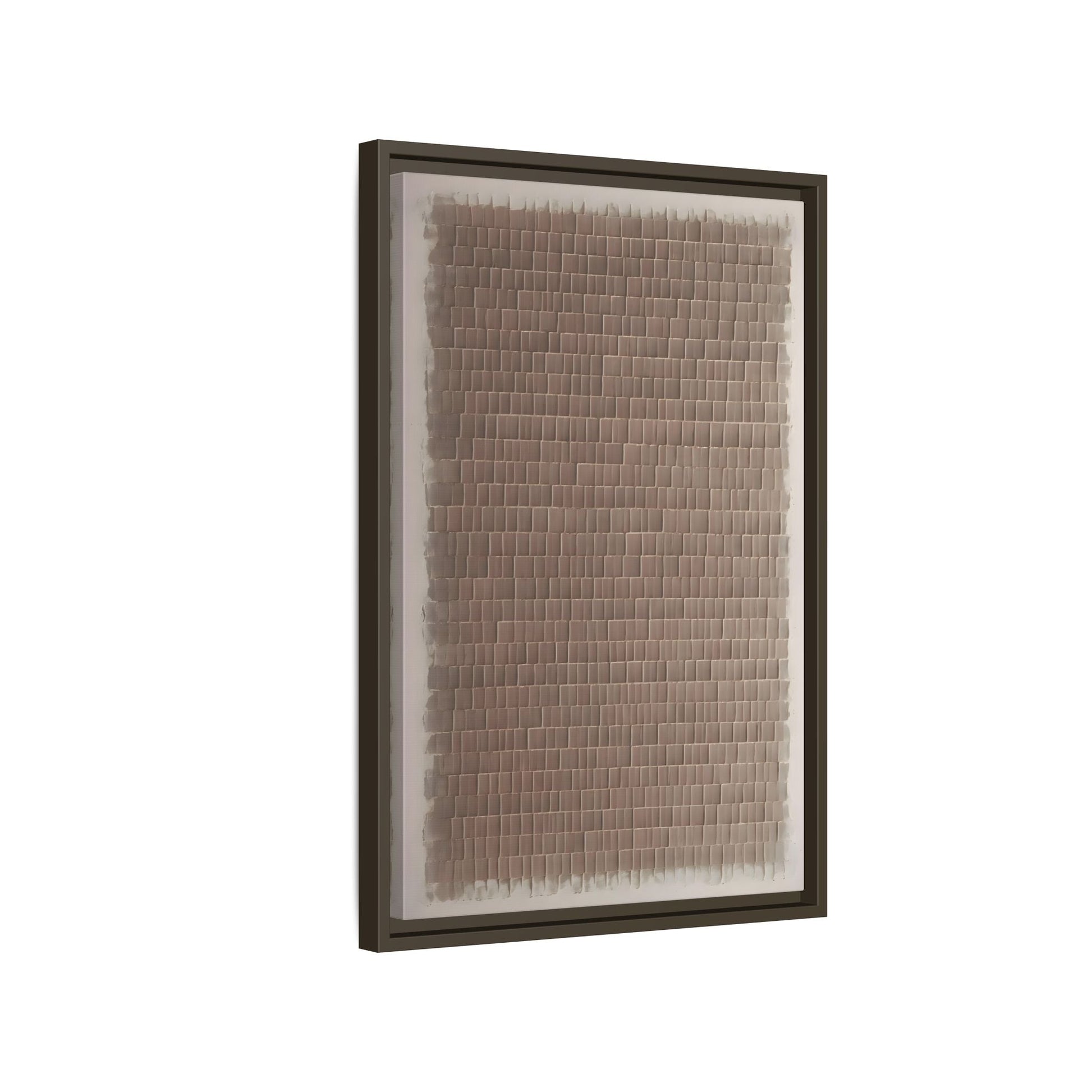Wabi Sabi Japanese Brown - Framed Canvas Wall Art Print - YesArtYes