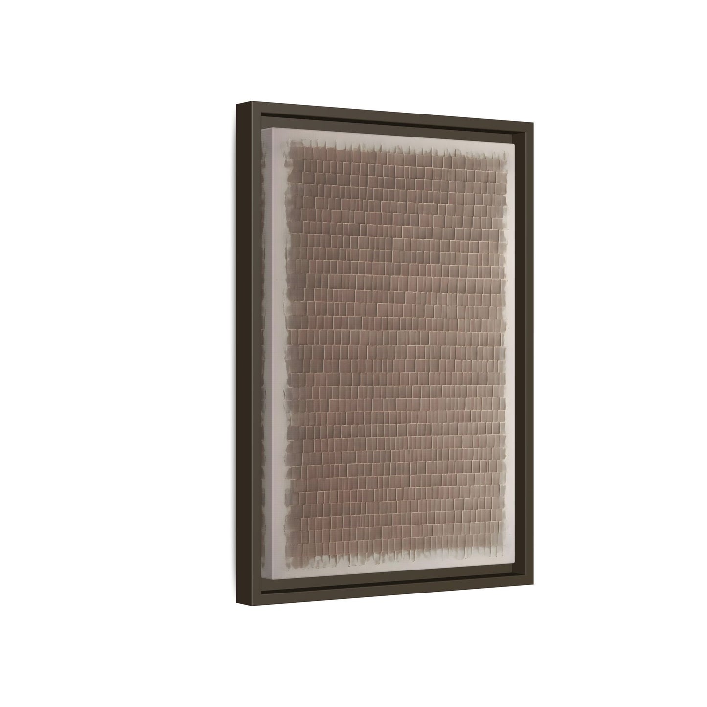 Wabi Sabi Japanese Brown - Framed Canvas Wall Art Print - YesArtYes