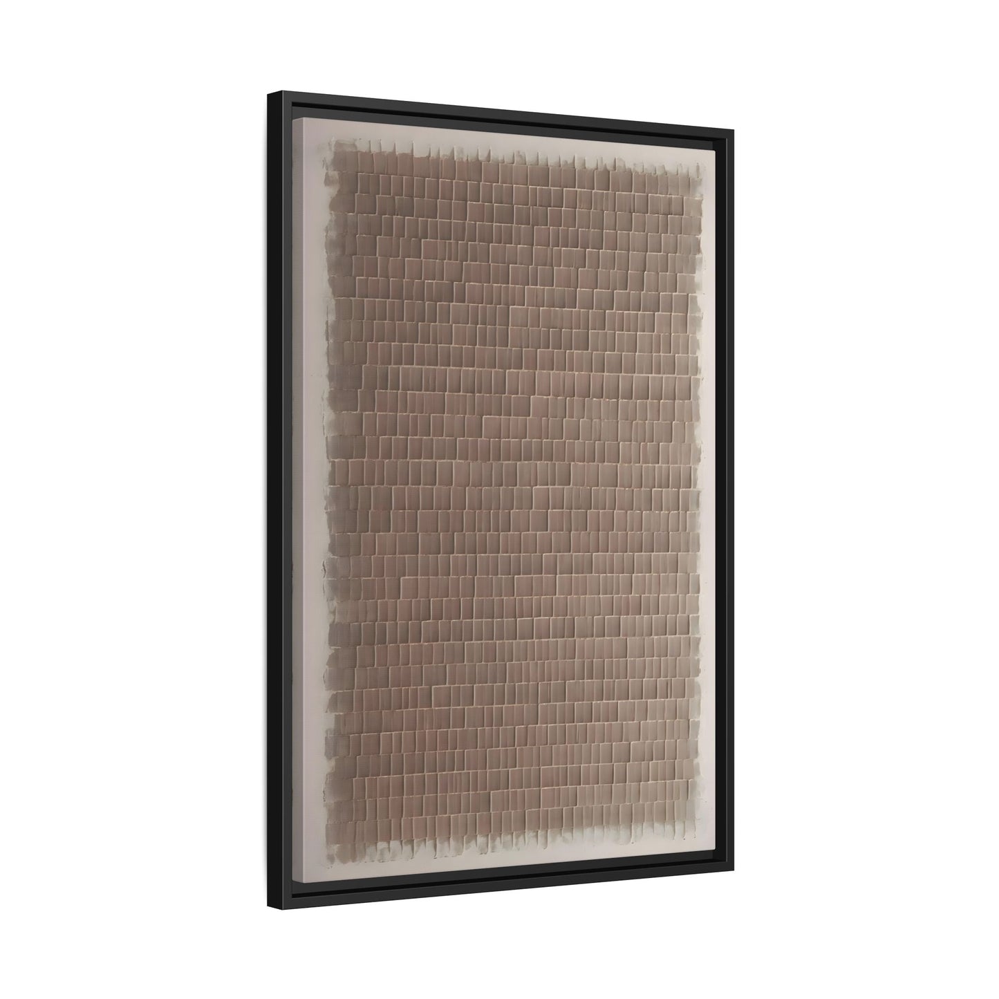 Wabi Sabi Japanese Brown - Framed Canvas Wall Art Print - YesArtYes